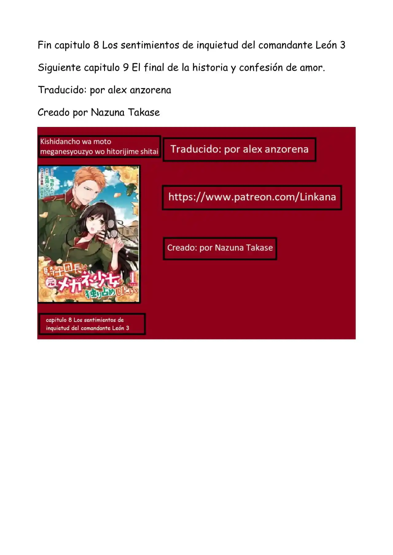 Kishidancho Wa Moto Meganesyouzyo Wo Hitorijime Shitai (Novela) - Capítulo 9 - Página 7 - LectorTMOo