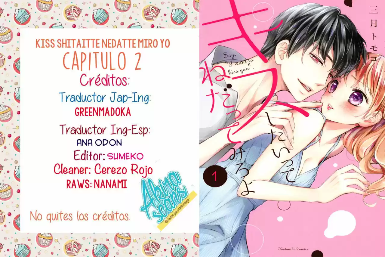 Kiss Shitaitte Nedatte Miro Yo - Capítulo 2.10 - Página 1 - LectorTMOo
