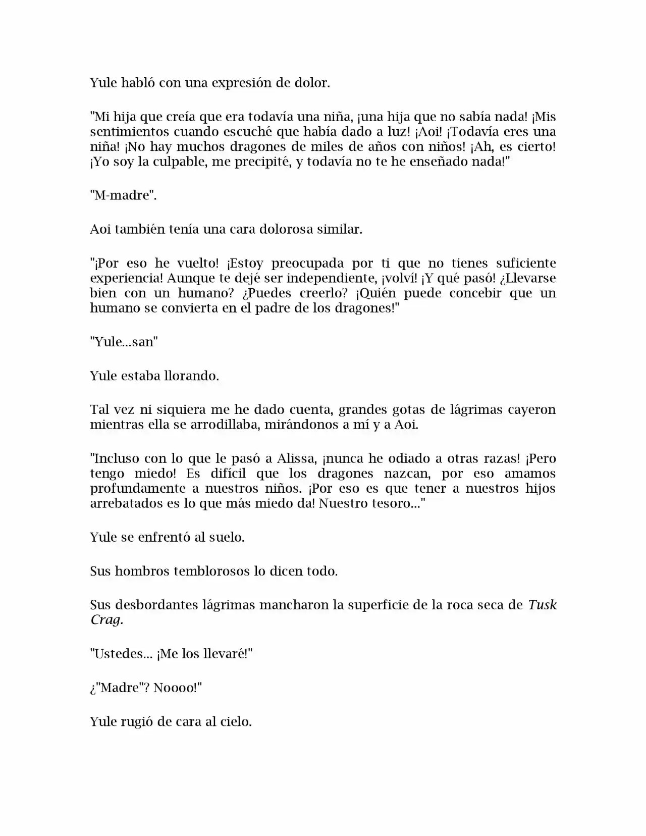 Kitaku Tochuu De Yome To Musume Ga Dekita N Dakedo, Dragon Datta (Novela) - Capítulo 56 - Página 6 - LectorTMOo