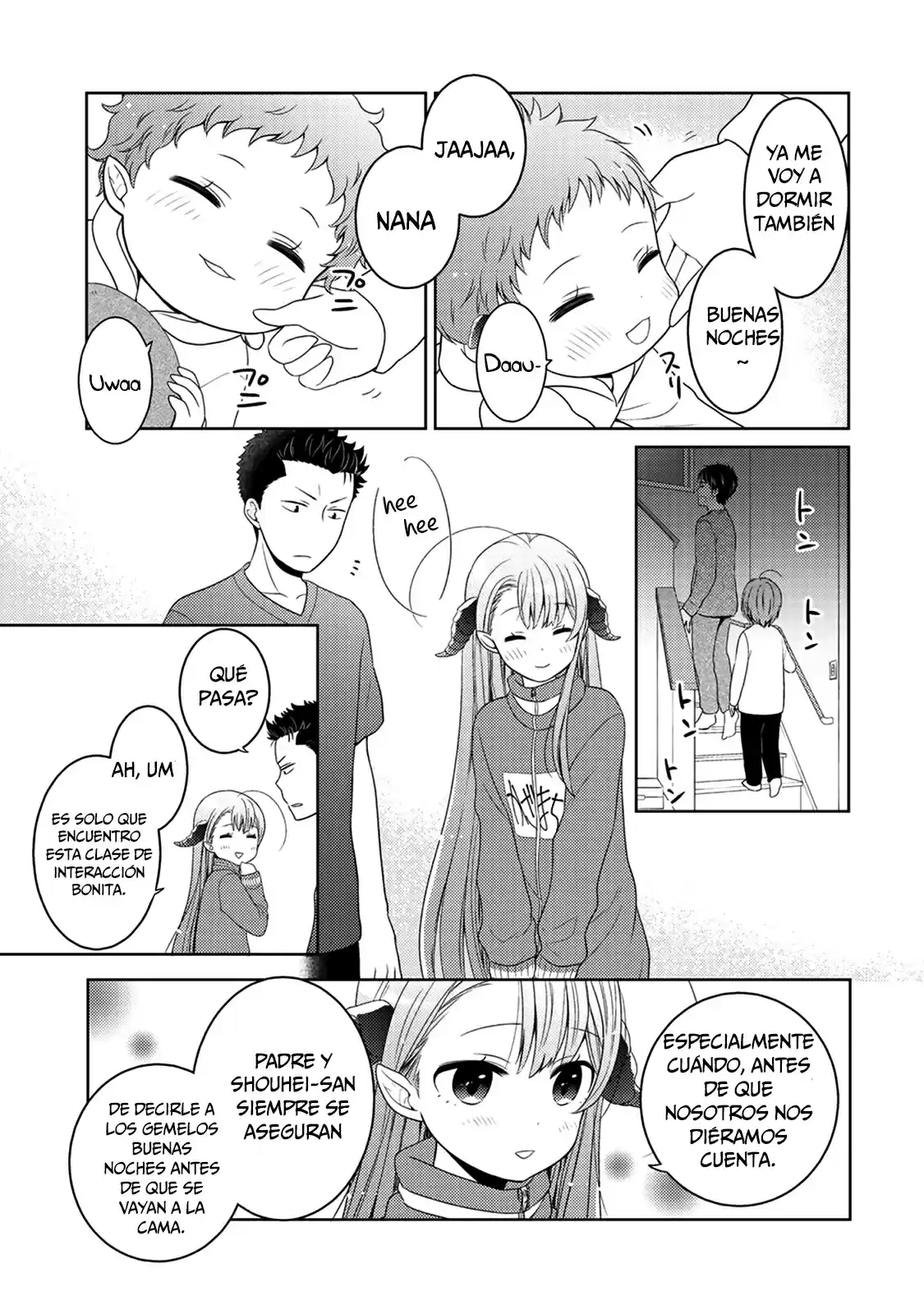 Kitaku Tochuu De Yome To Musume Ga Dekita N Dakedo, Dragon Datta - Capítulo 9.5 - Página 8 - LectorTMOo