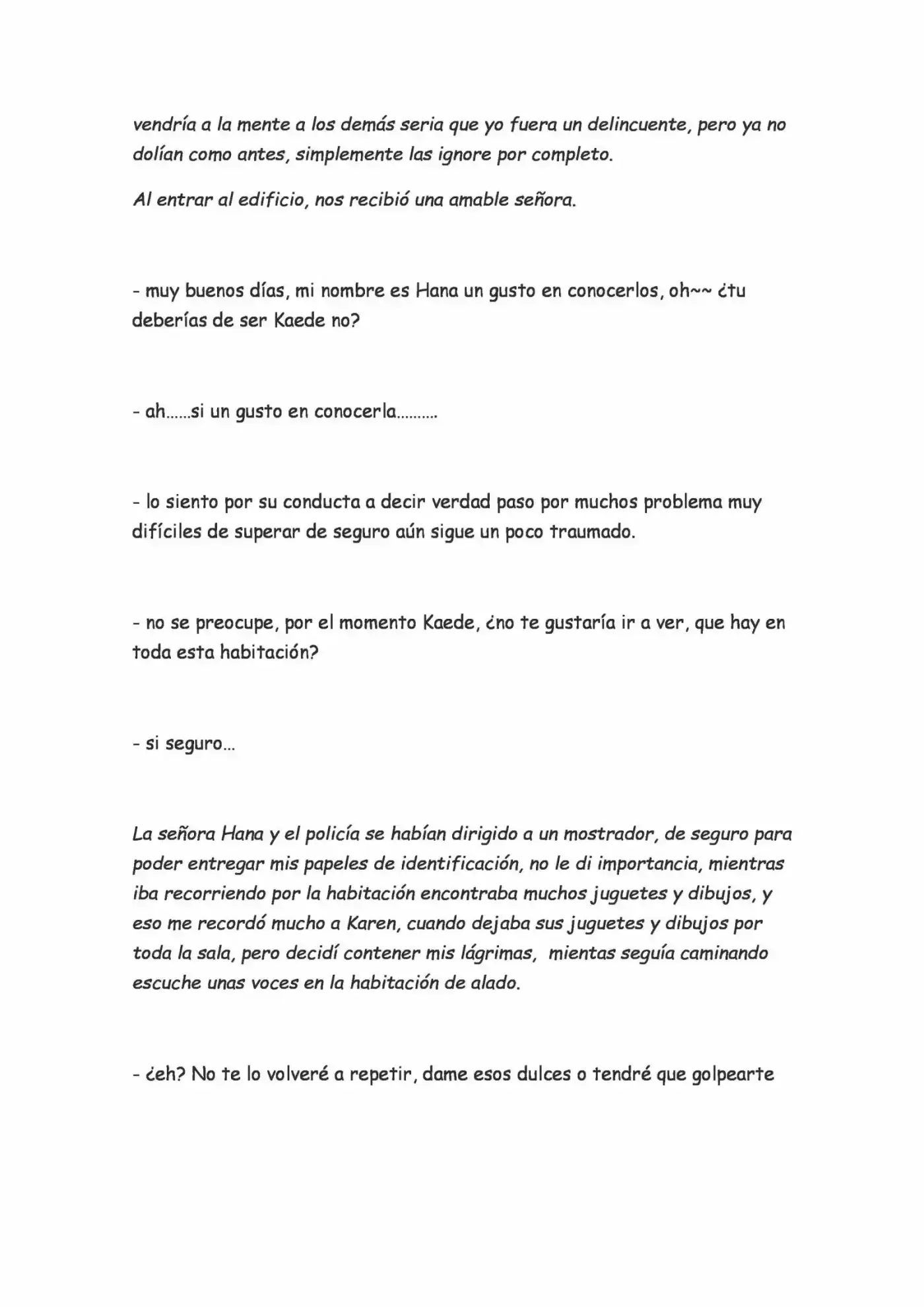 Kitanai Kokoro (Novela) - Capítulo 0.2 - Página 3 - LectorTMOo