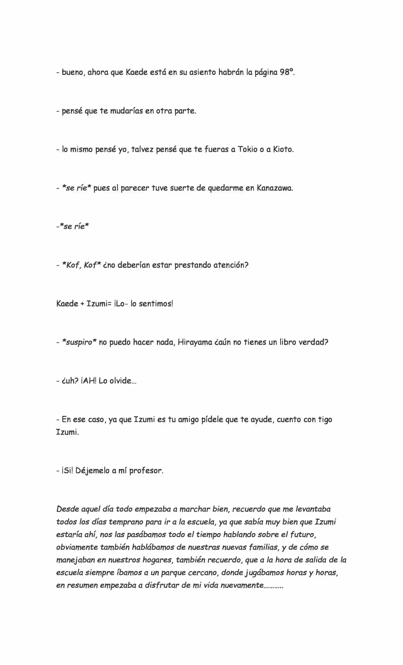 Kitanai Kokoro (Novela) - Capítulo 0.4 - Página 2 - LectorTMOo