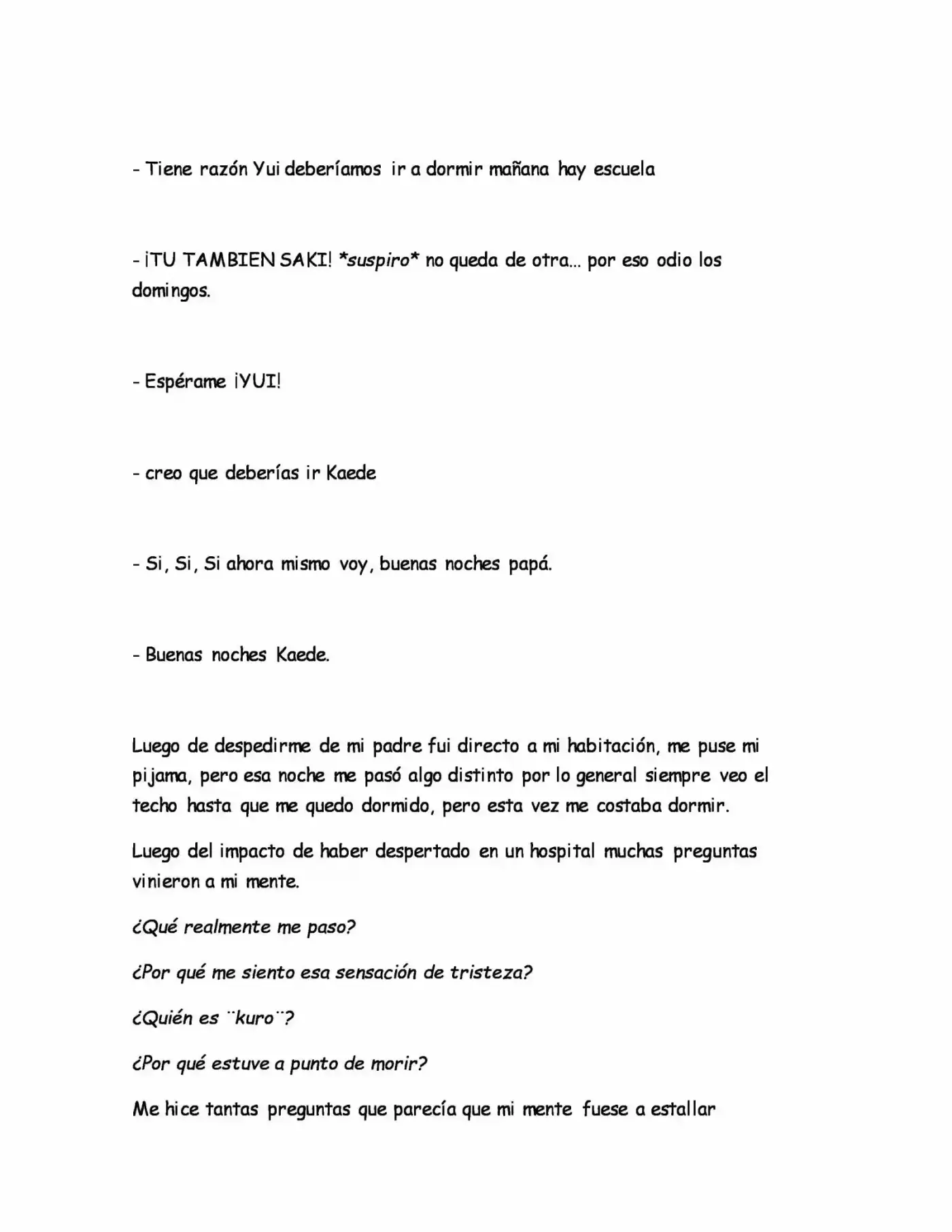 Kitanai Kokoro (Novela) - Capítulo 0.5 - Página 11 - LectorTMOo