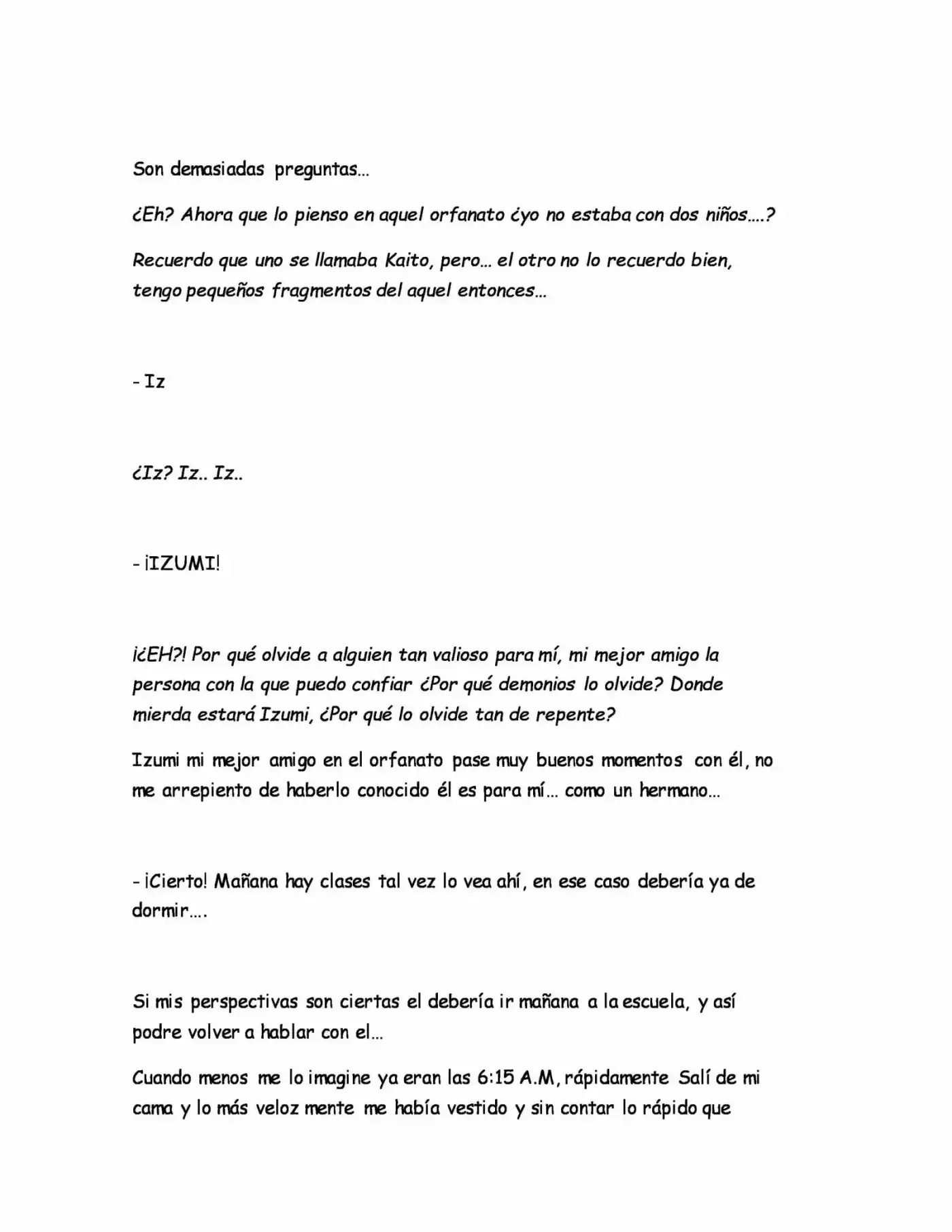 Kitanai Kokoro (Novela) - Capítulo 0.5 - Página 13 - LectorTMOo