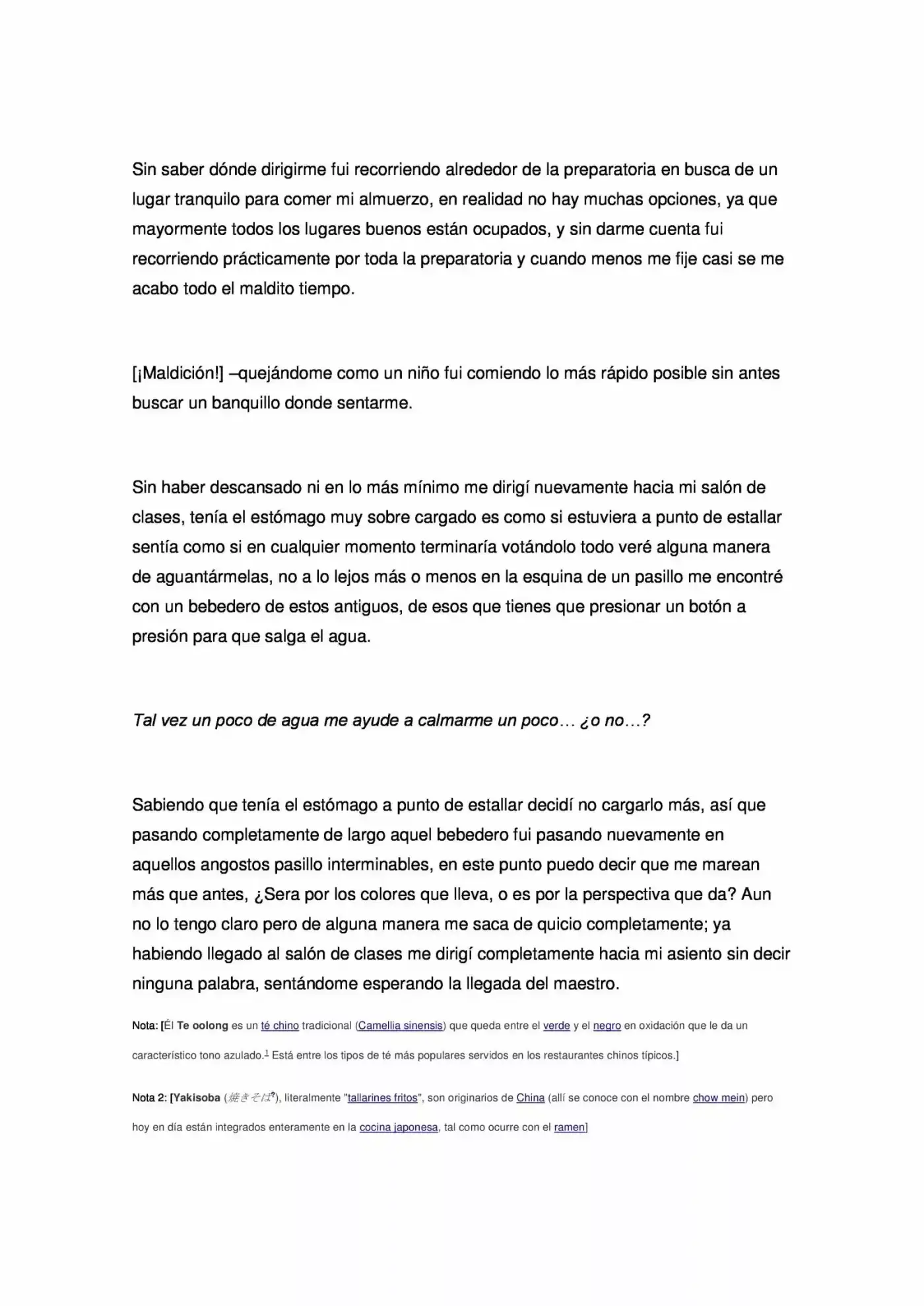 Kitanai Kokoro (Novela) - Capítulo 0.7 - Página 5 - LectorTMOo