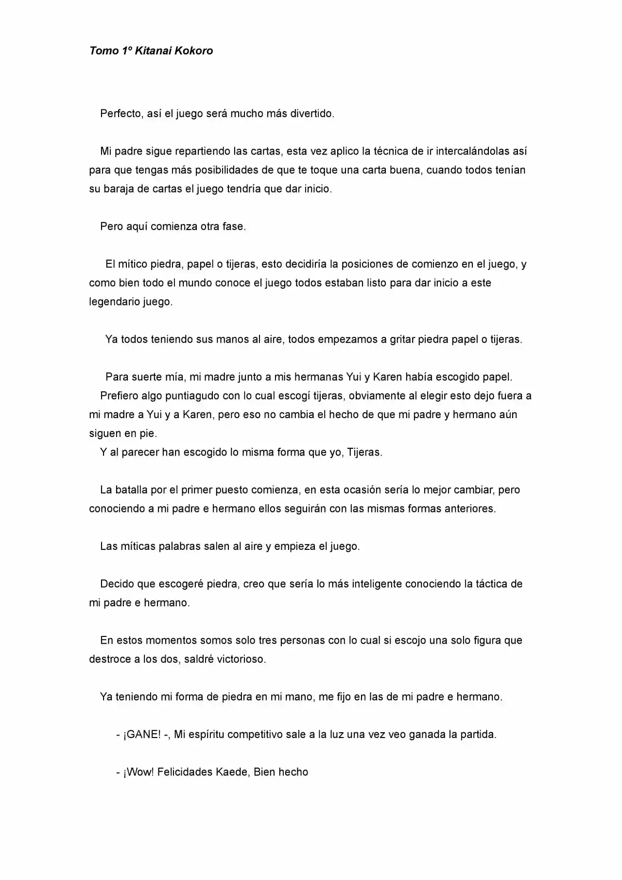 Kitanai Kokoro (Novela) - Capítulo 1.5 - Página 15 - LectorTMOo