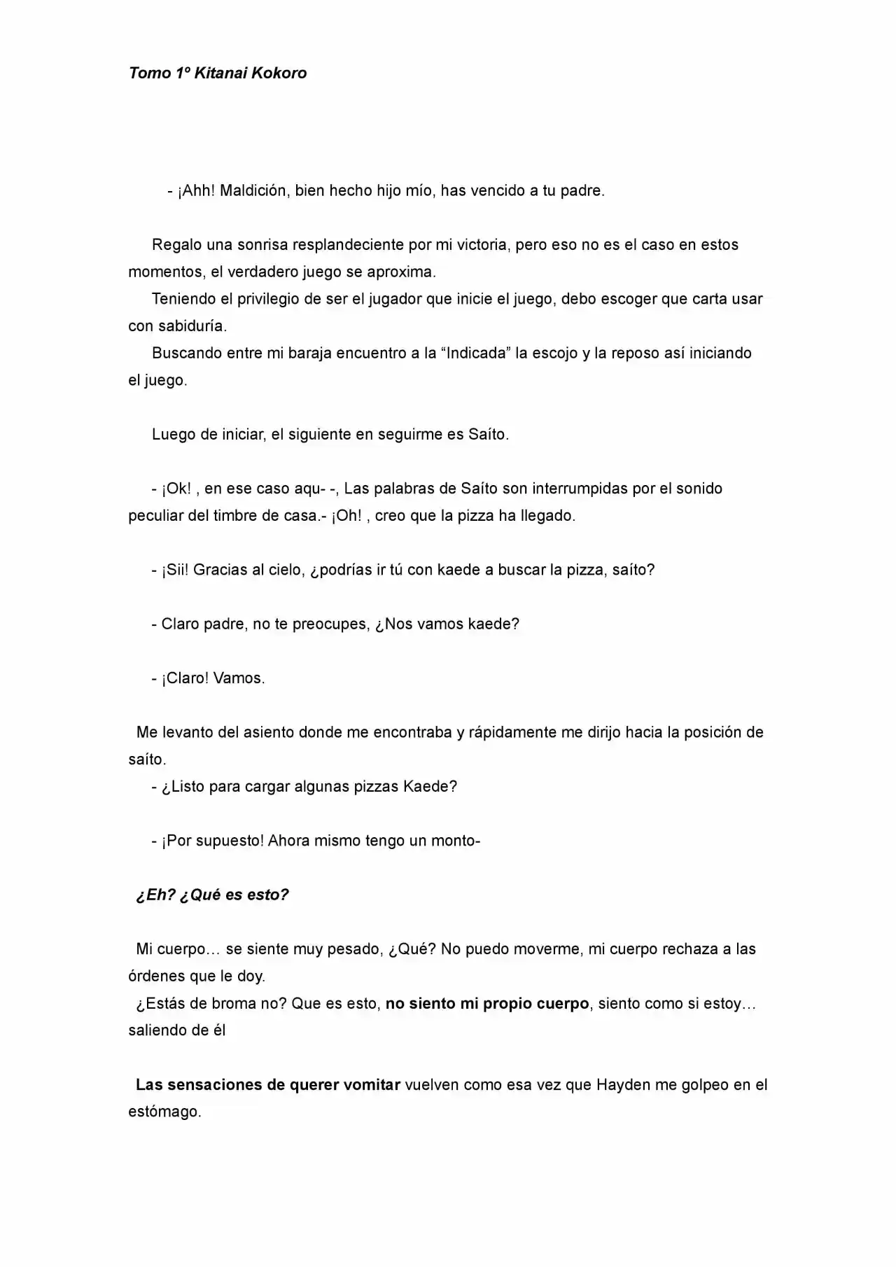 Kitanai Kokoro (Novela) - Capítulo 1.5 - Página 16 - LectorTMOo