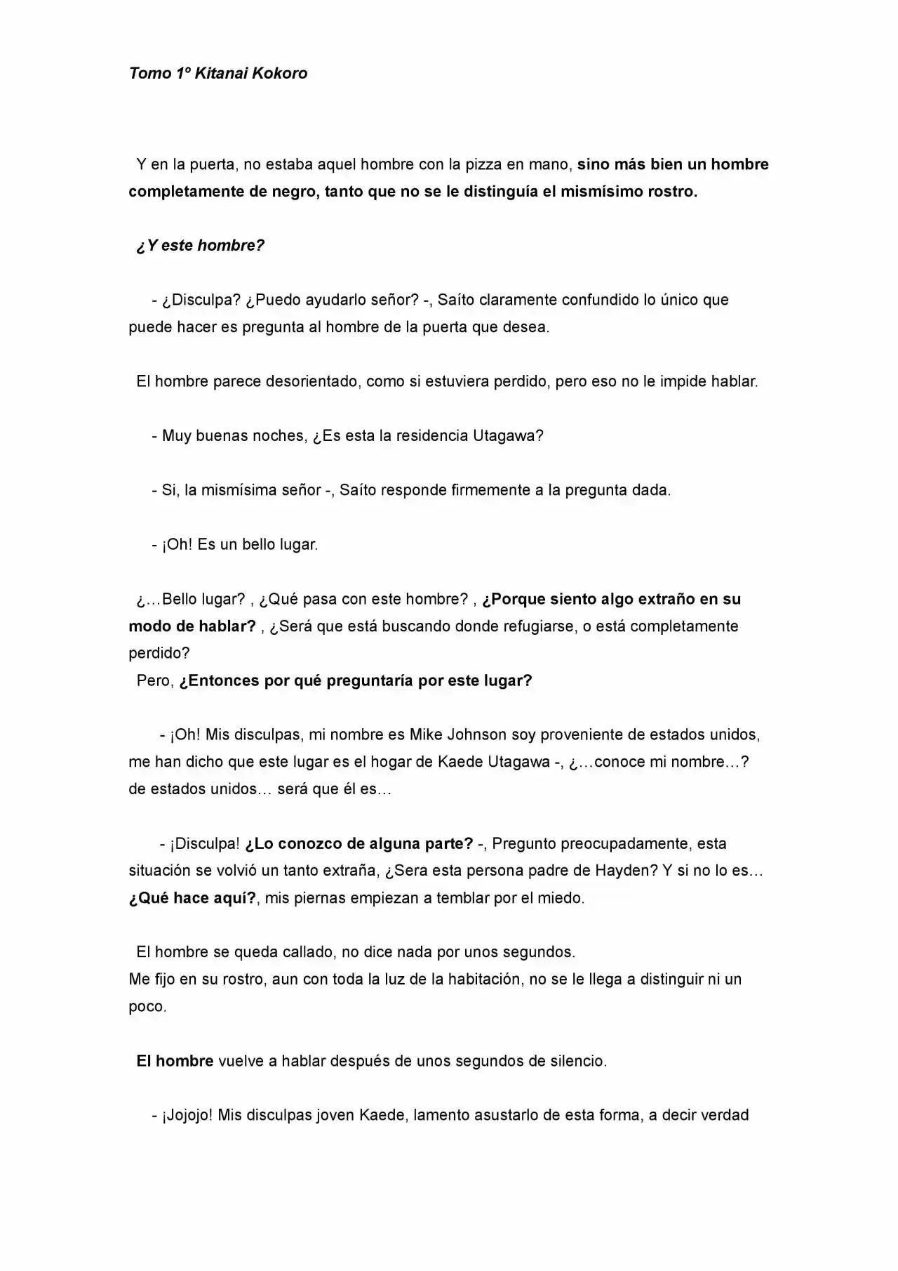 Kitanai Kokoro (Novela) - Capítulo 1.5 - Página 18 - LectorTMOo