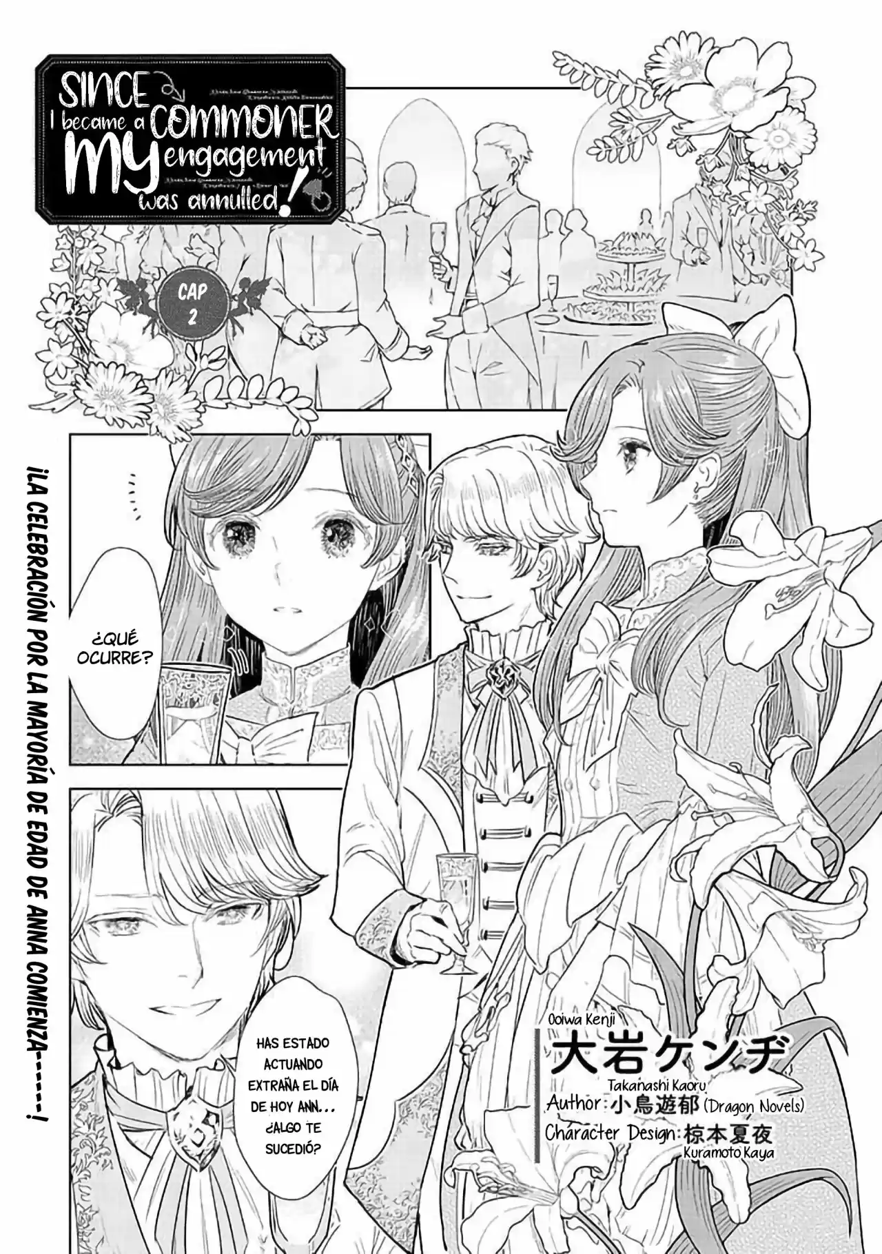Kizoku Kara Shomin Ni Nattanode, Konyaku O Kaishou Saremashita! - Capítulo 2 - Página 2 - LectorTMOo