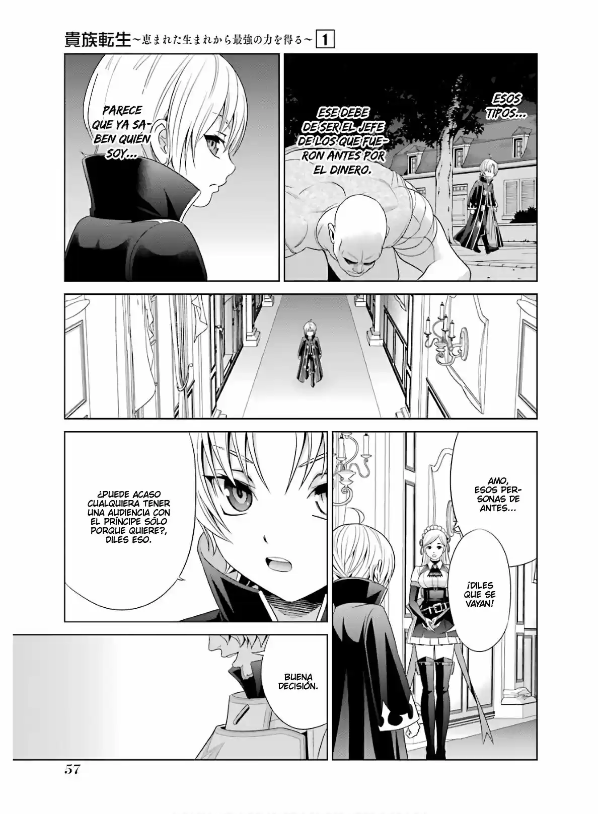 Kizoku Tensei ~ Megumareta Umare Kara Saikyou No Chikara Wo Eru - Capítulo 1.30 - Página 12 - LectorTMOo