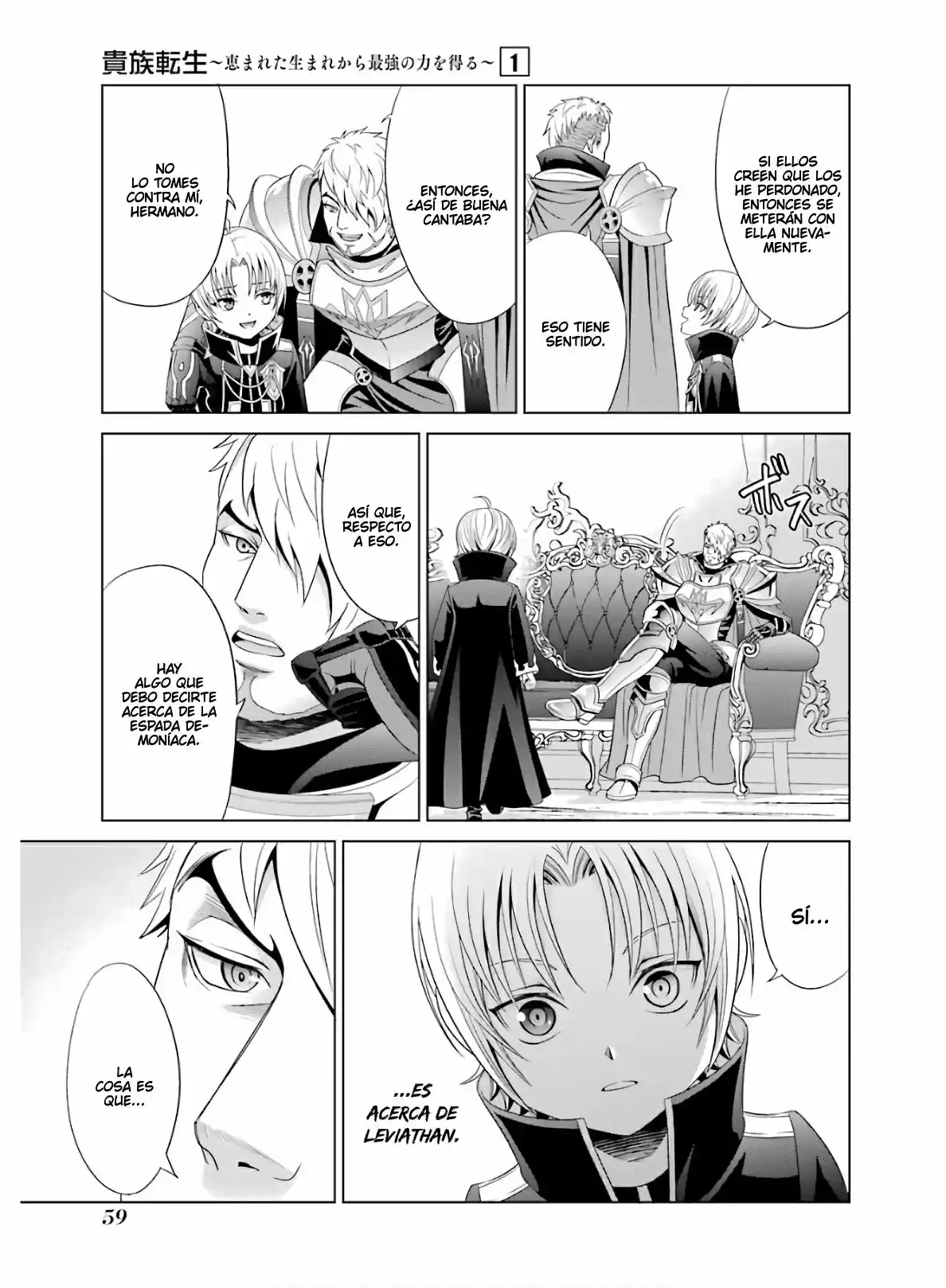 Kizoku Tensei ~ Megumareta Umare Kara Saikyou No Chikara Wo Eru - Capítulo 1.30 - Página 14 - LectorTMOo
