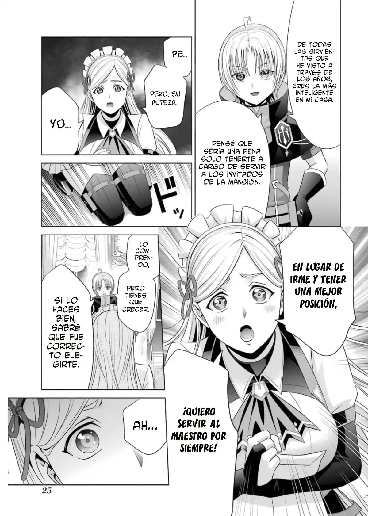 Kizoku Tensei ~ Megumareta Umare Kara Saikyou No Chikara Wo Eru - Capítulo 10 - Página 25 - LectorTMOo