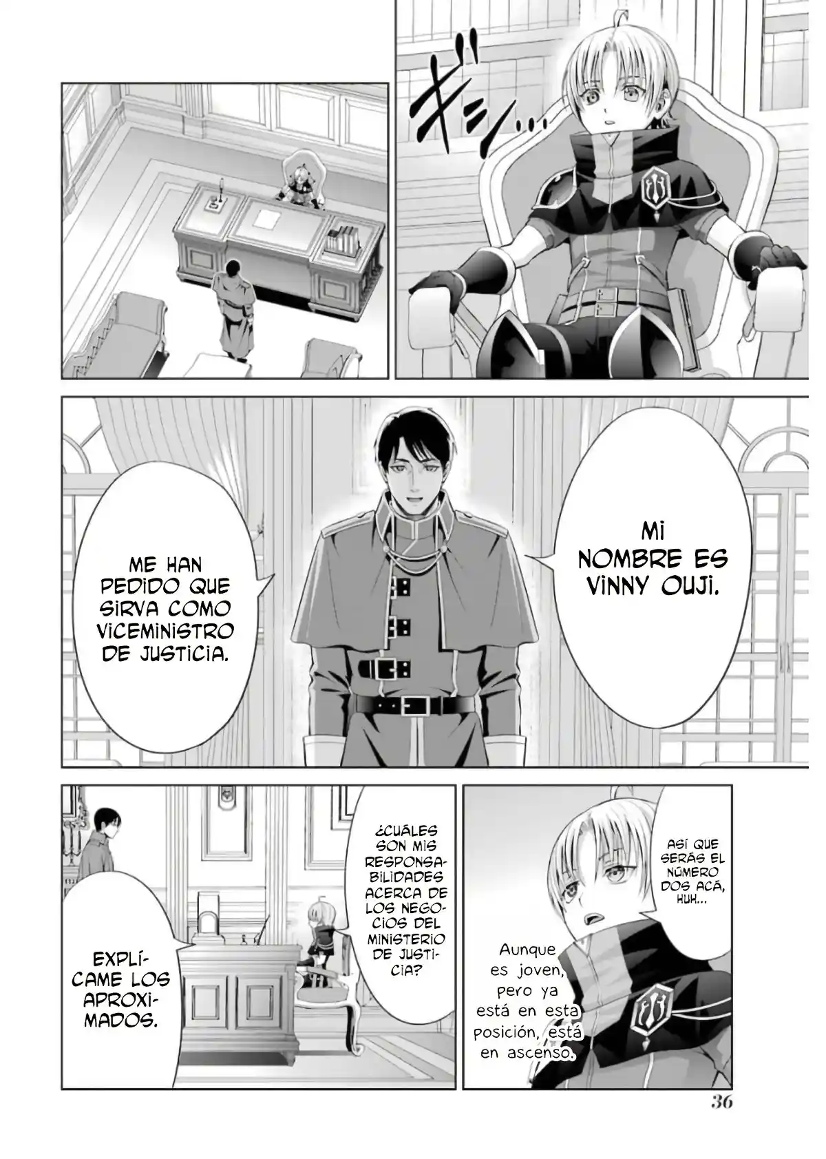 Kizoku Tensei ~ Megumareta Umare Kara Saikyou No Chikara Wo Eru - Capítulo 10 - Página 36 - LectorTMOo
