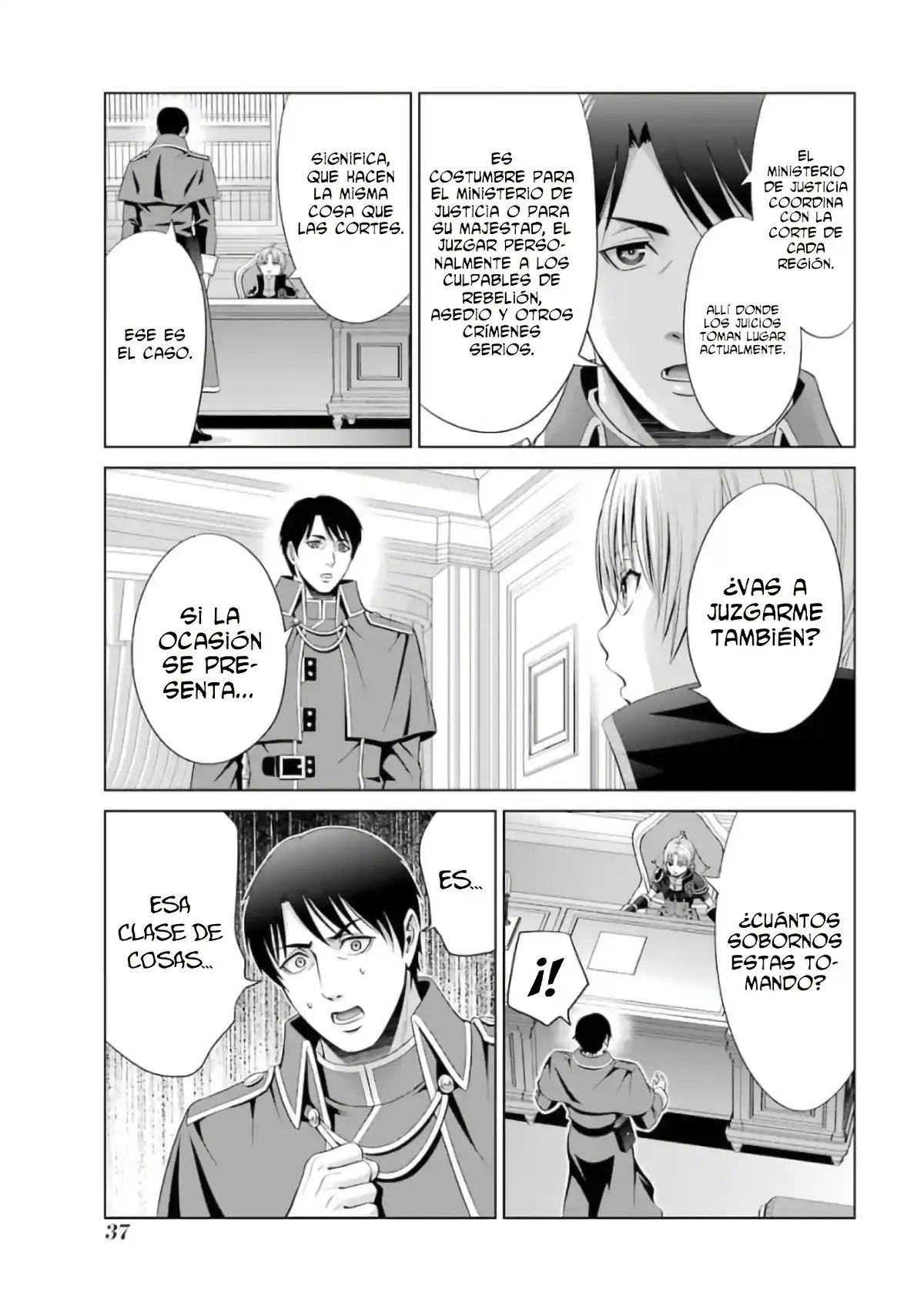 Kizoku Tensei ~ Megumareta Umare Kara Saikyou No Chikara Wo Eru - Capítulo 10 - Página 37 - LectorTMOo