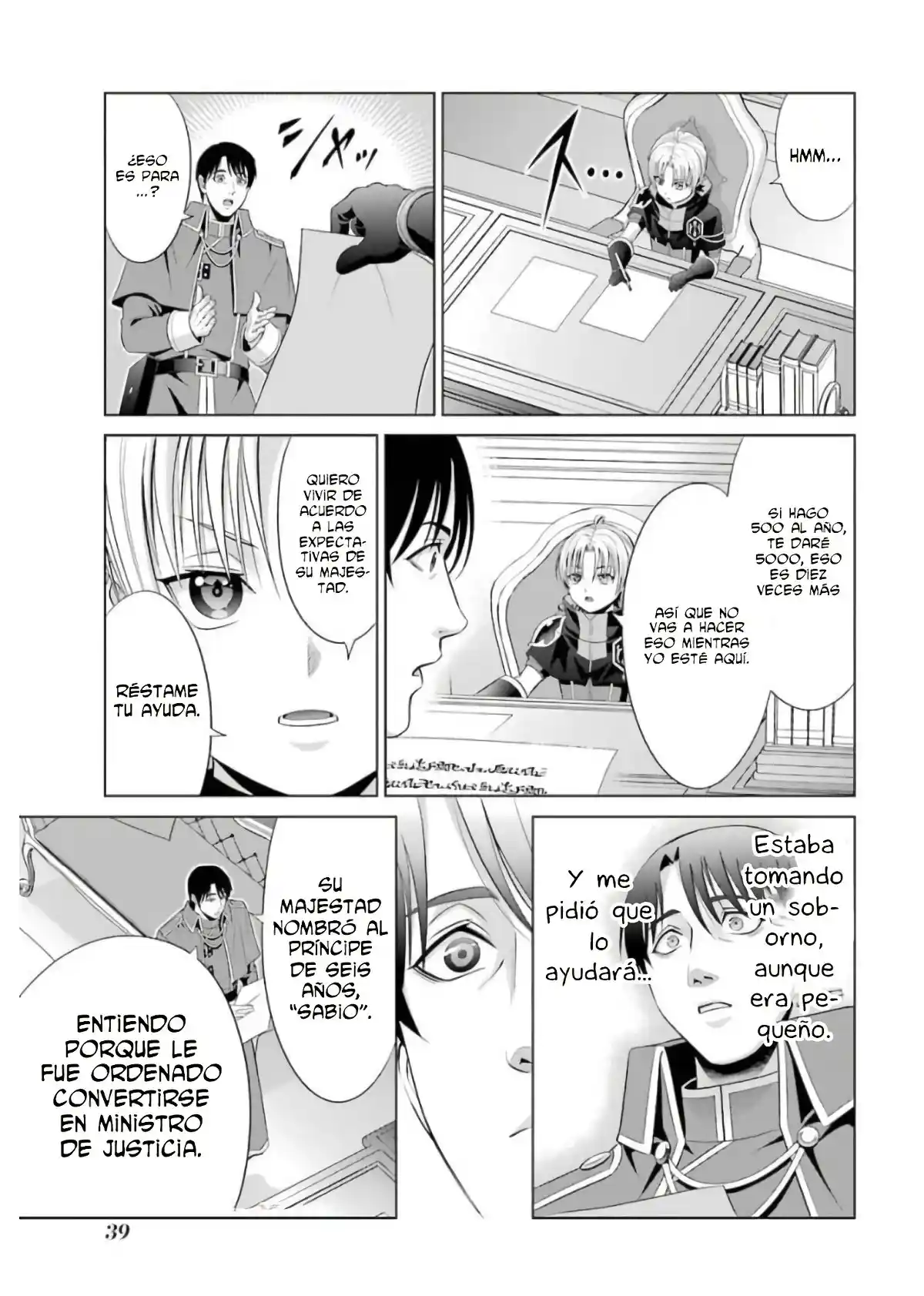 Kizoku Tensei ~ Megumareta Umare Kara Saikyou No Chikara Wo Eru - Capítulo 10 - Página 39 - LectorTMOo