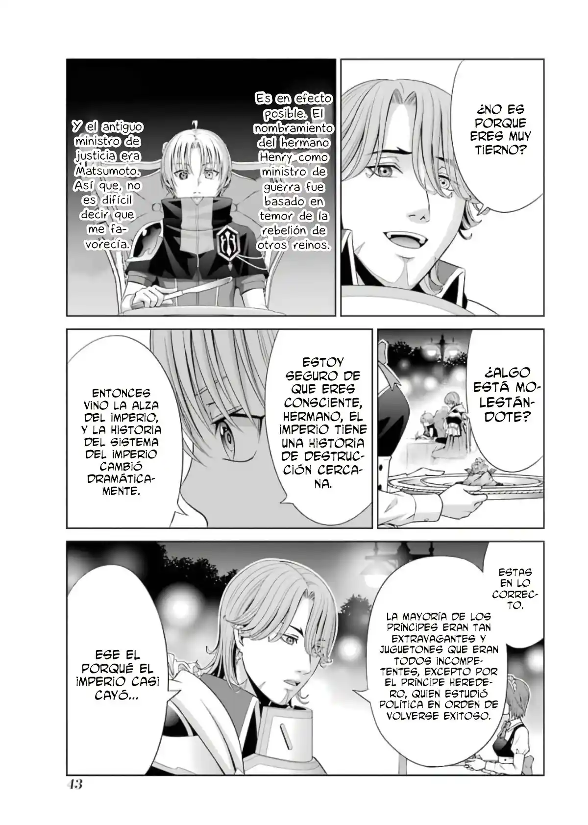 Kizoku Tensei ~ Megumareta Umare Kara Saikyou No Chikara Wo Eru - Capítulo 10 - Página 43 - LectorTMOo