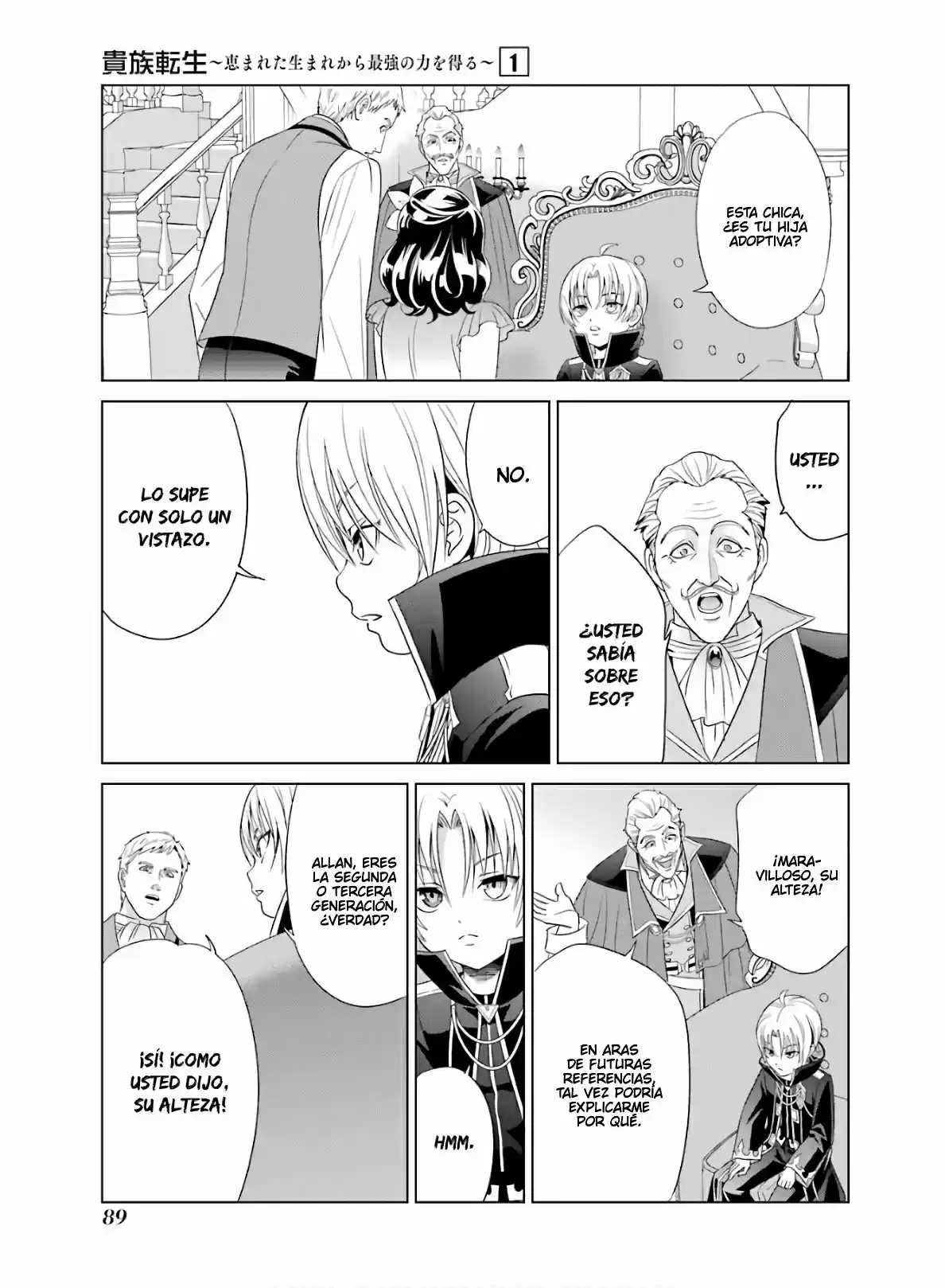 Kizoku Tensei ~ Megumareta Umare Kara Saikyou No Chikara Wo Eru - Capítulo 2 - Página 20 - LectorTMOo