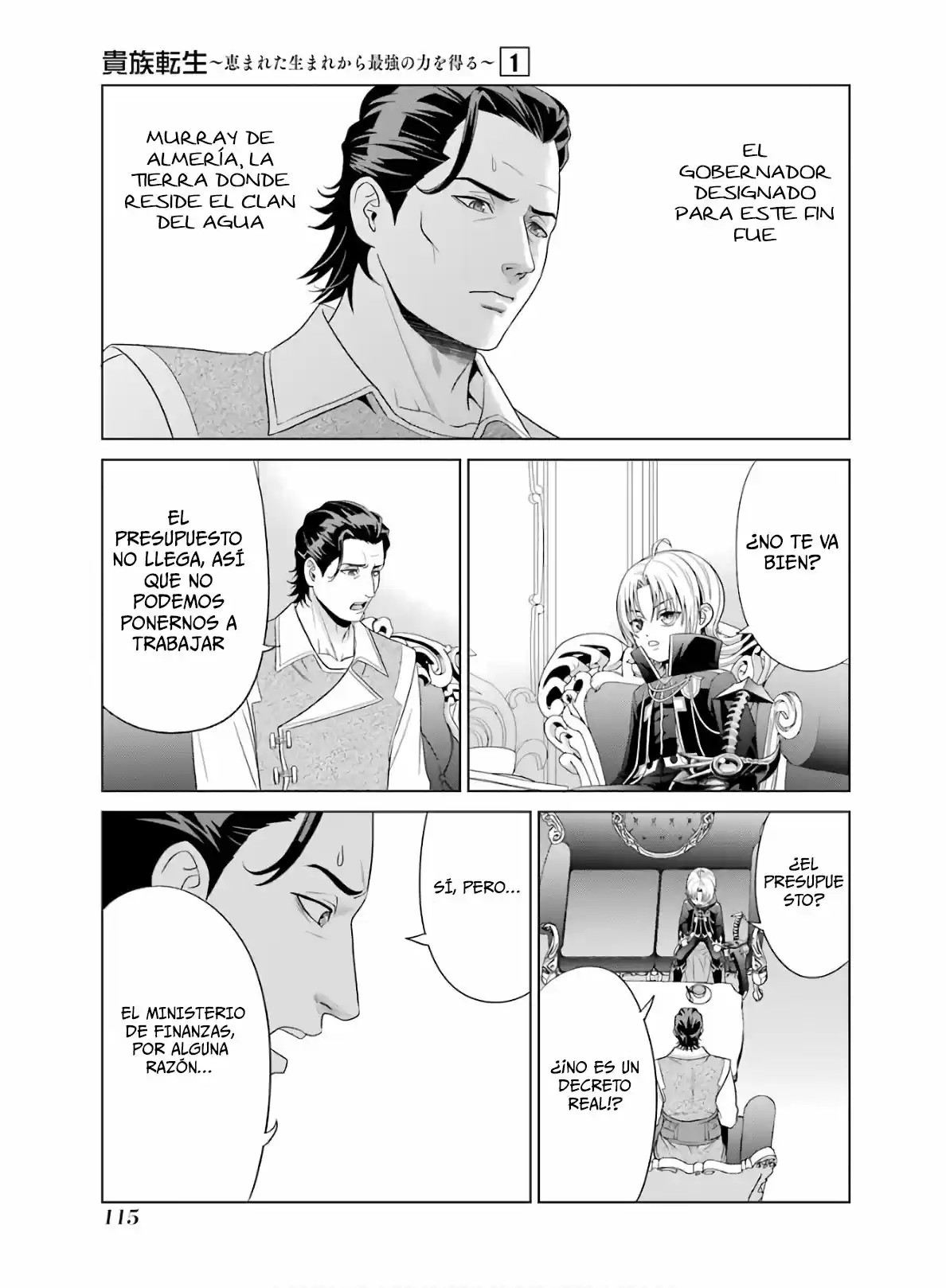 Kizoku Tensei ~ Megumareta Umare Kara Saikyou No Chikara Wo Eru - Capítulo 3 - Página 8 - LectorTMOo