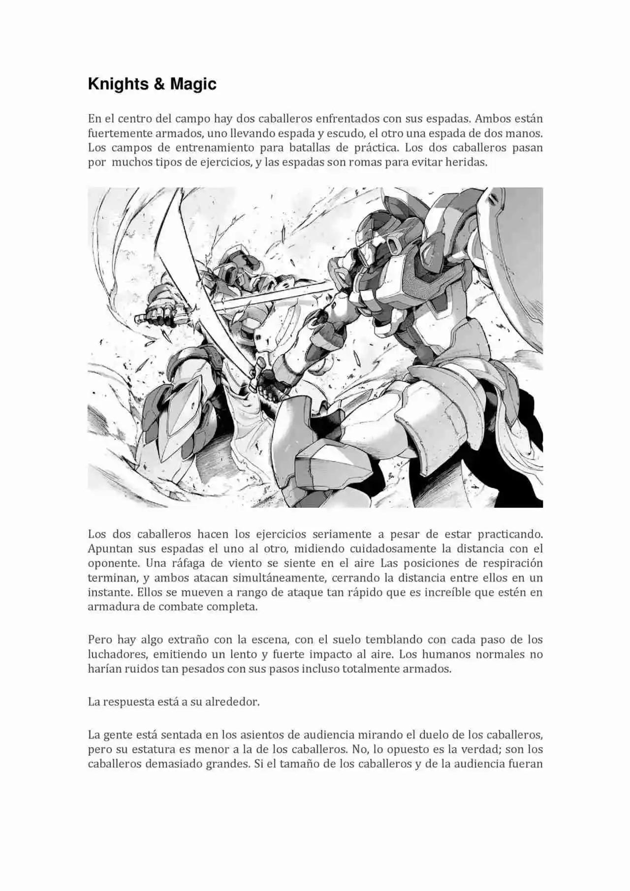 Knights & Magic (Novela) - Capítulo 1 - Página 4 - LectorTMOo