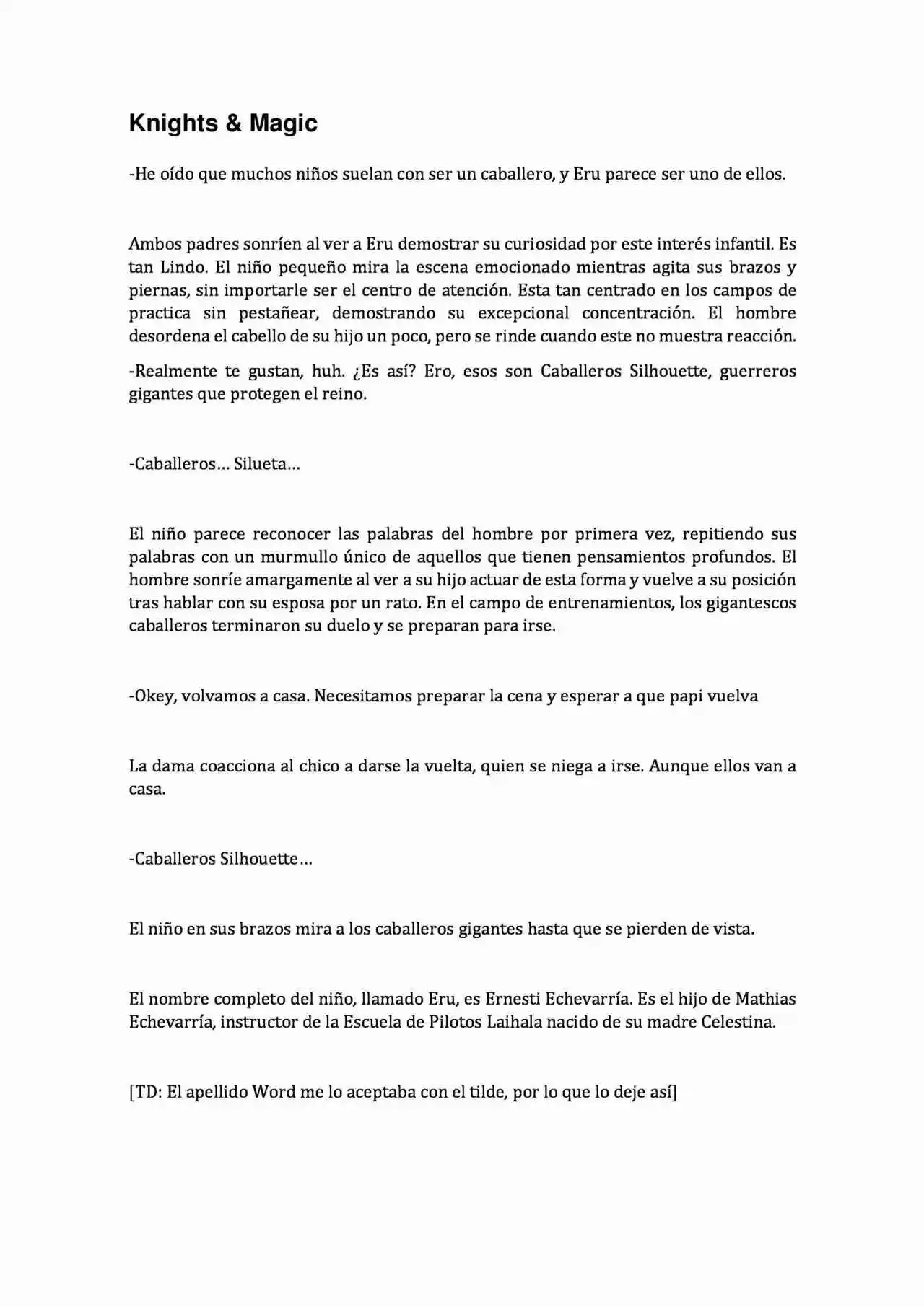 Knights & Magic (Novela) - Capítulo 1 - Página 7 - LectorTMOo