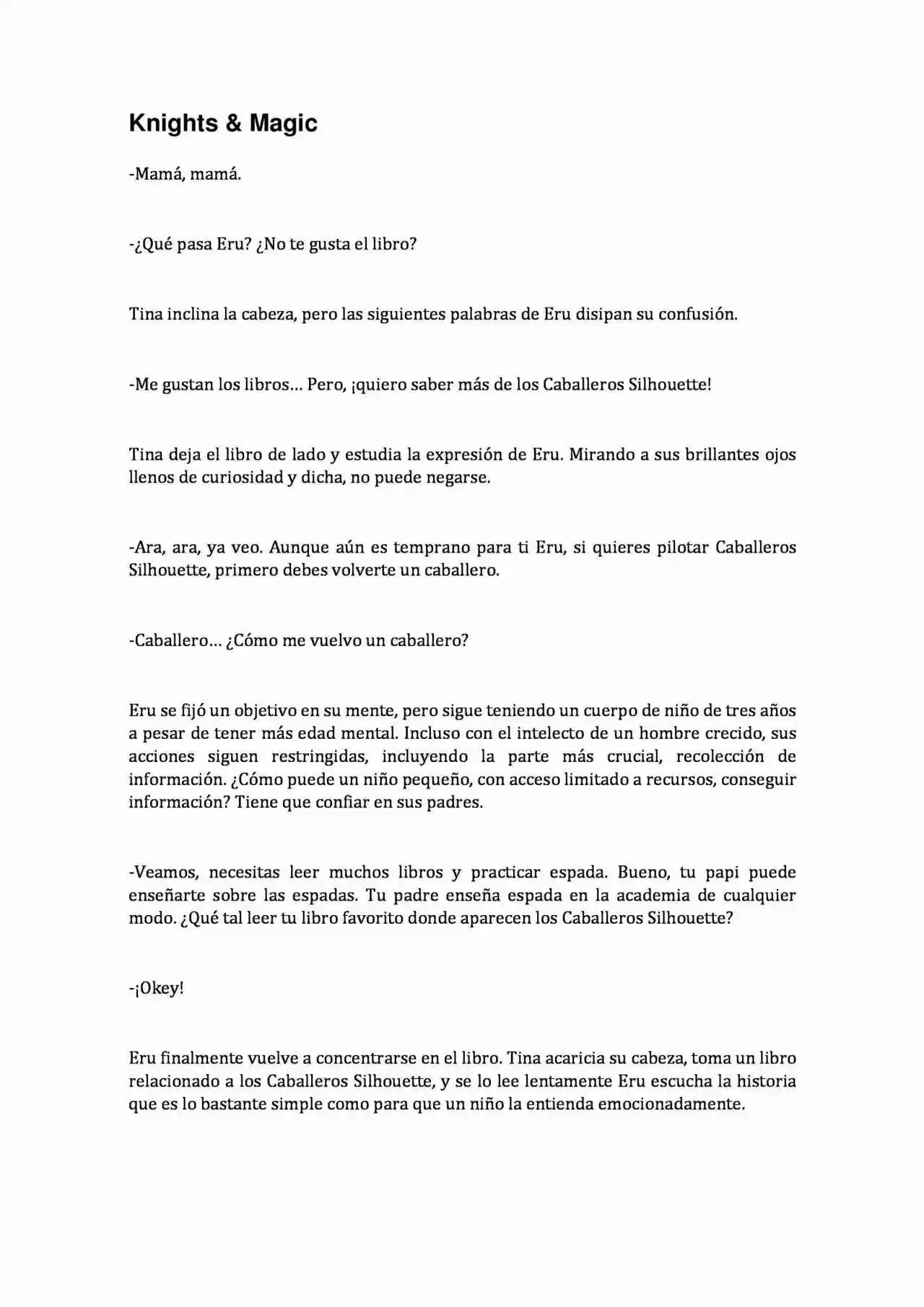 Knights & Magic (Novela) - Capítulo 1 - Página 11 - LectorTMOo