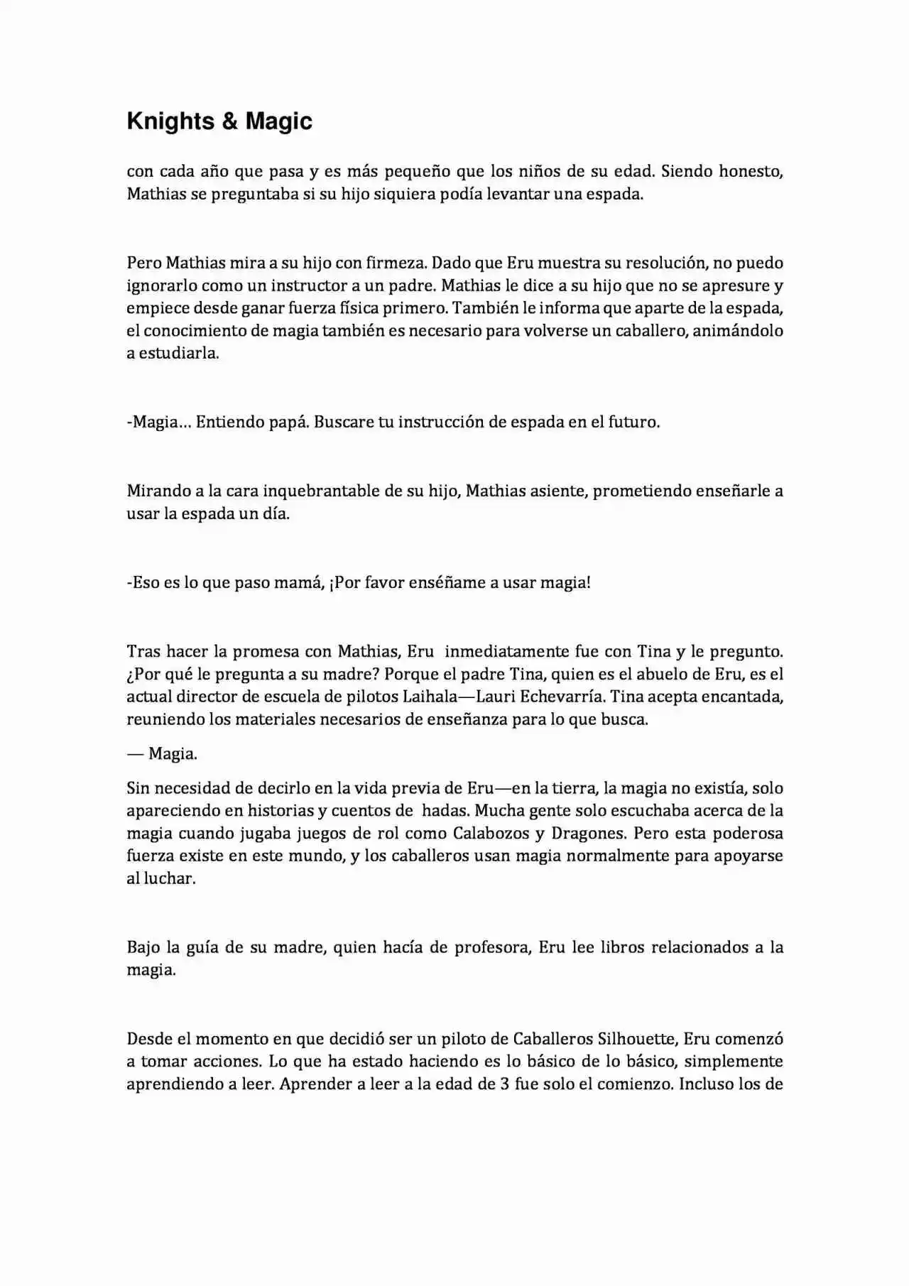 Knights & Magic (Novela) - Capítulo 1 - Página 13 - LectorTMOo