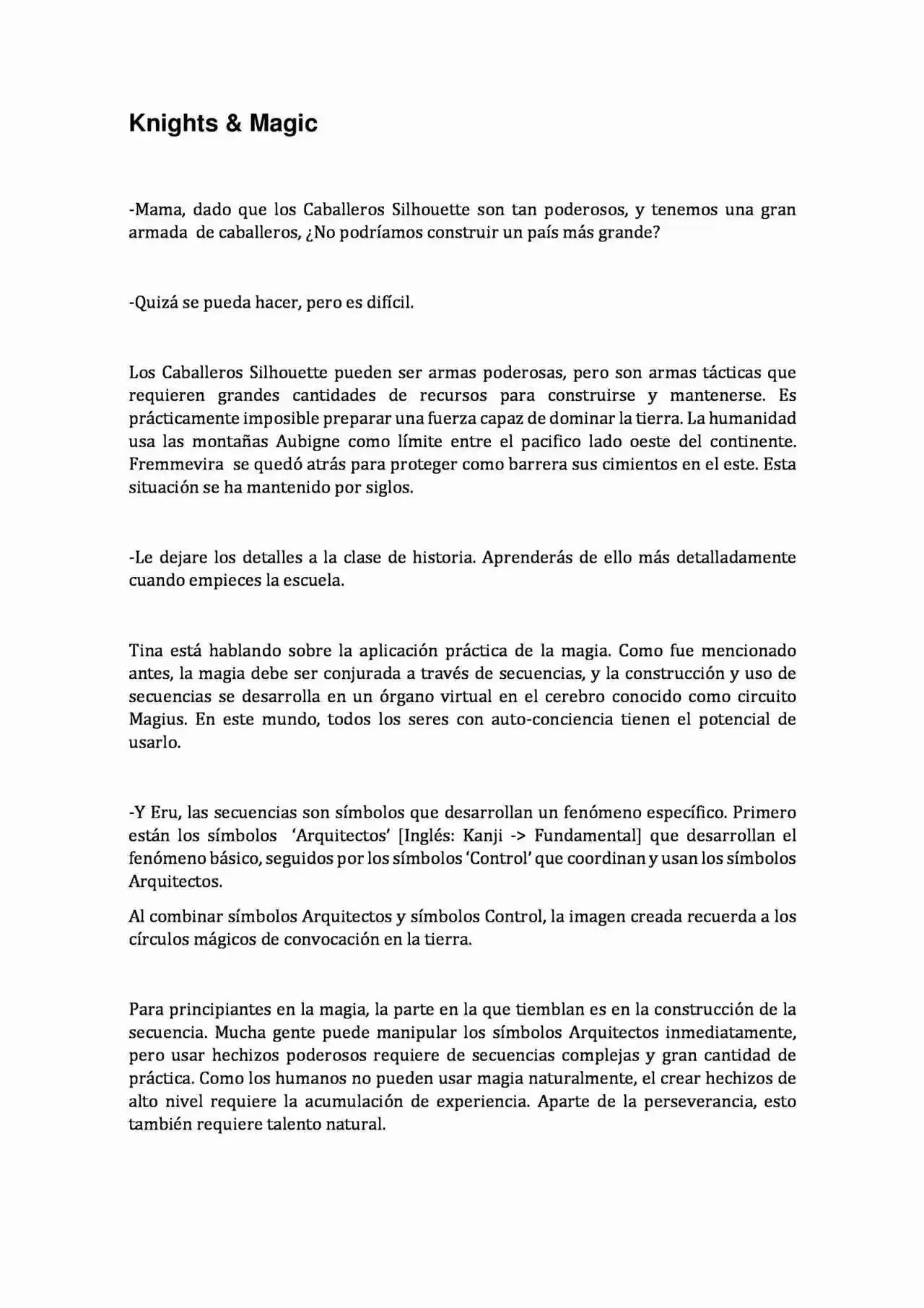 Knights & Magic (Novela) - Capítulo 1 - Página 16 - LectorTMOo