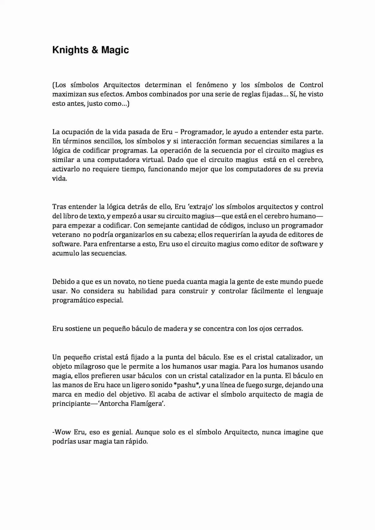Knights & Magic (Novela) - Capítulo 1 - Página 17 - LectorTMOo