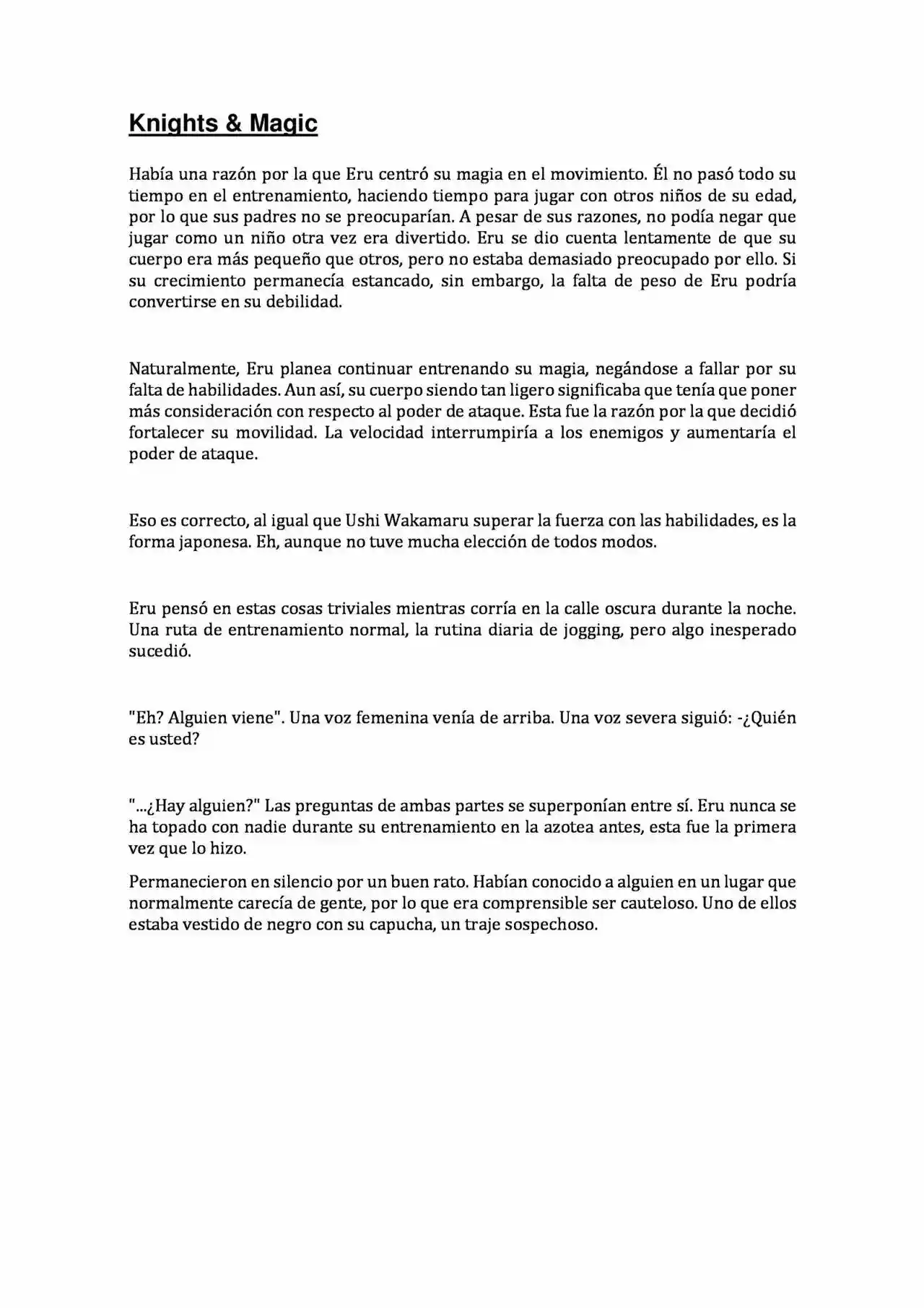 Knights & Magic (Novela) - Capítulo 2 - Página 3 - LectorTMOo
