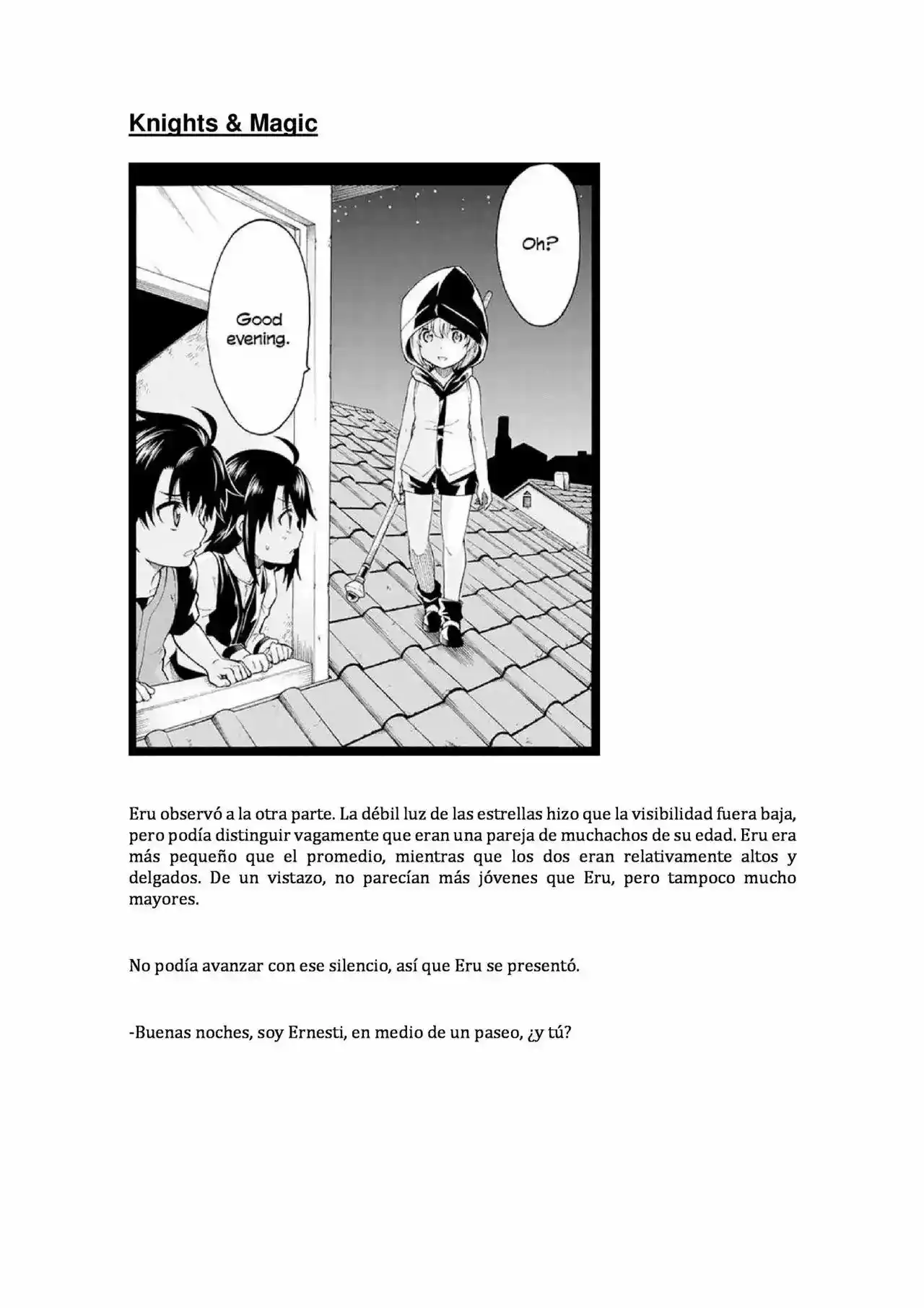 Knights & Magic (Novela) - Capítulo 2 - Página 4 - LectorTMOo