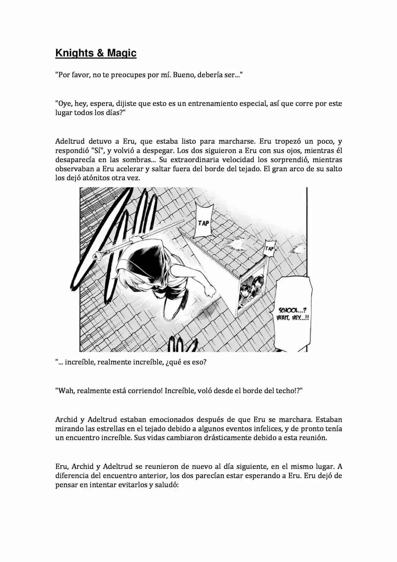 Knights & Magic (Novela) - Capítulo 2 - Página 6 - LectorTMOo