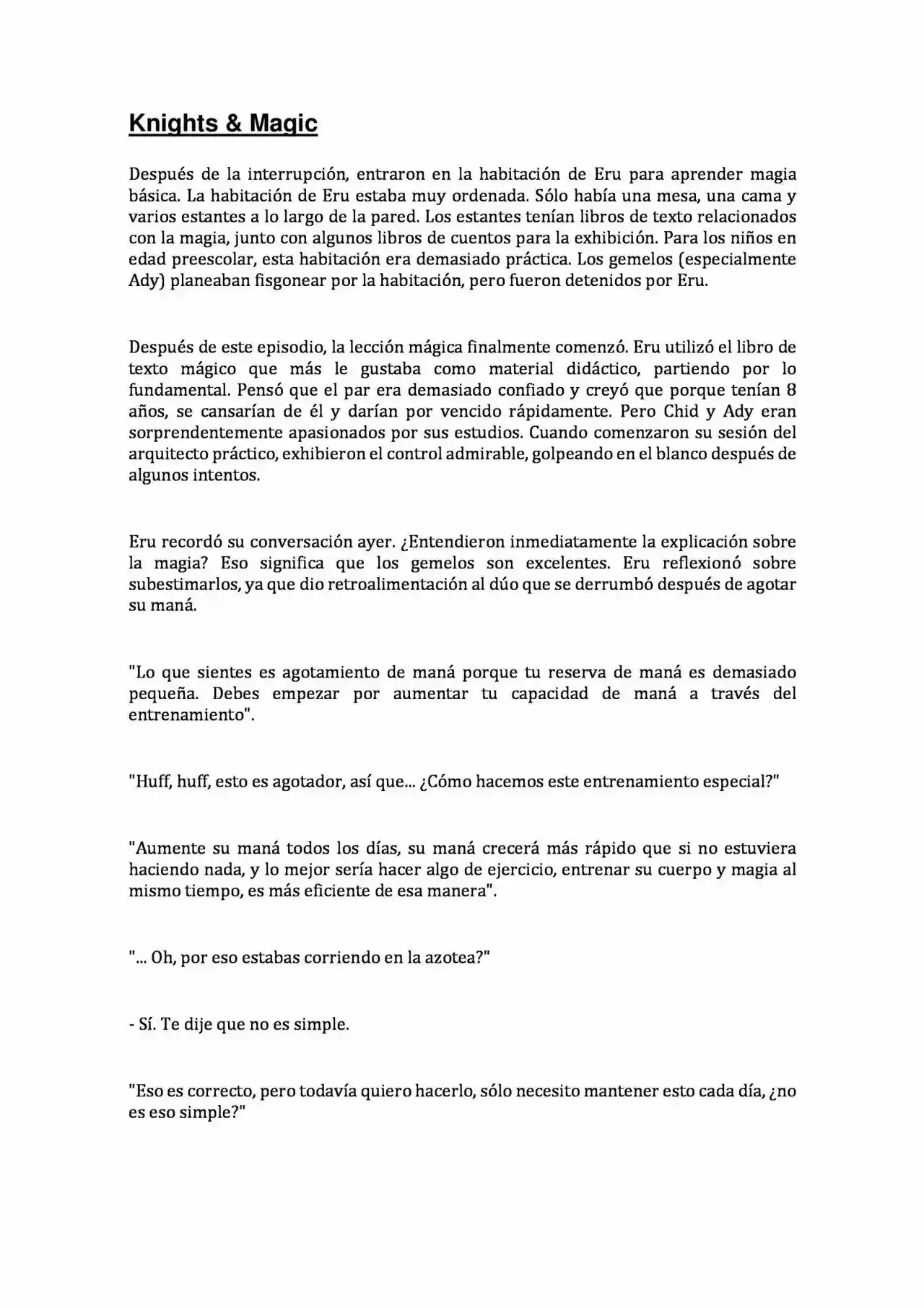 Knights & Magic (Novela) - Capítulo 2 - Página 13 - LectorTMOo