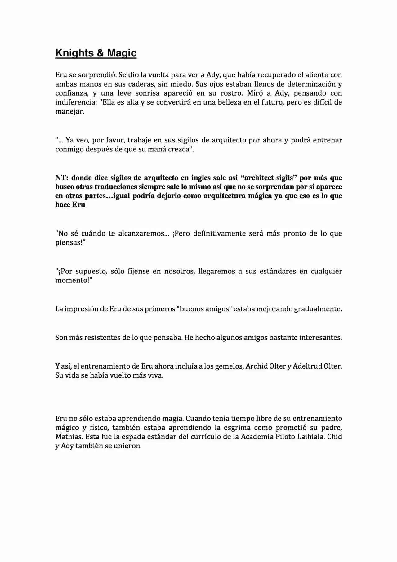 Knights & Magic (Novela) - Capítulo 2 - Página 14 - LectorTMOo