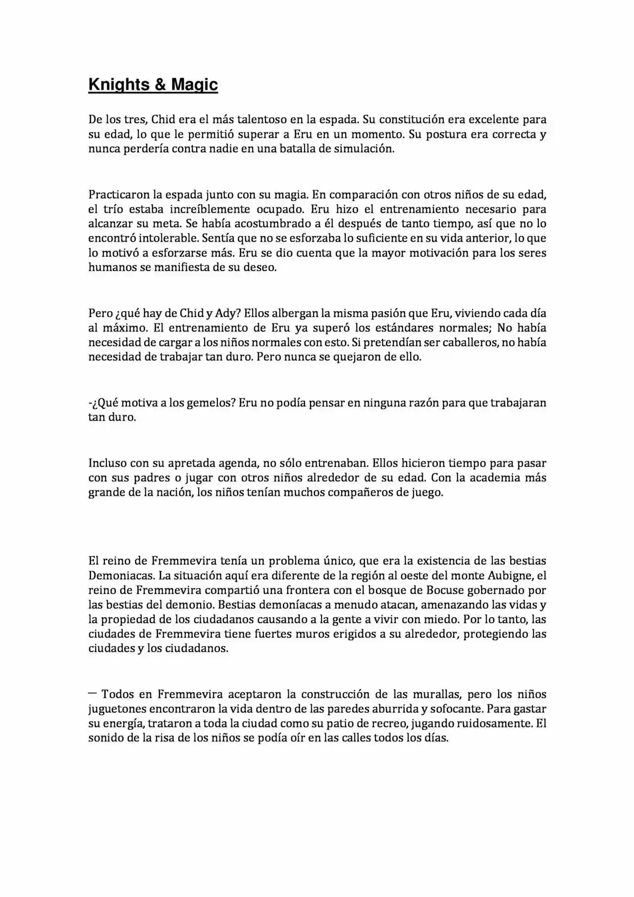 Knights & Magic (Novela) - Capítulo 2 - Página 15 - LectorTMOo