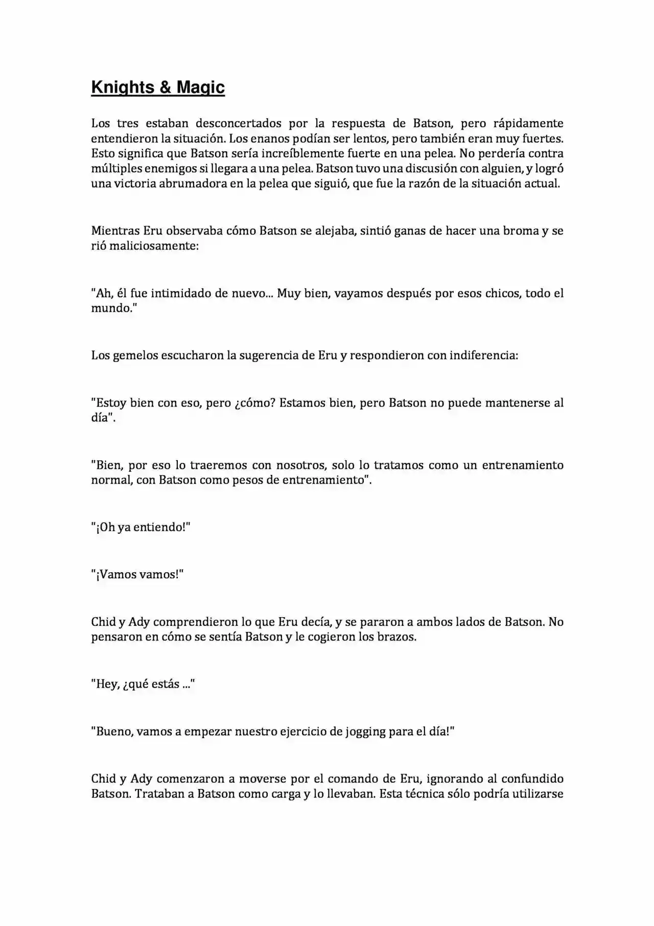 Knights & Magic (Novela) - Capítulo 2 - Página 18 - LectorTMOo