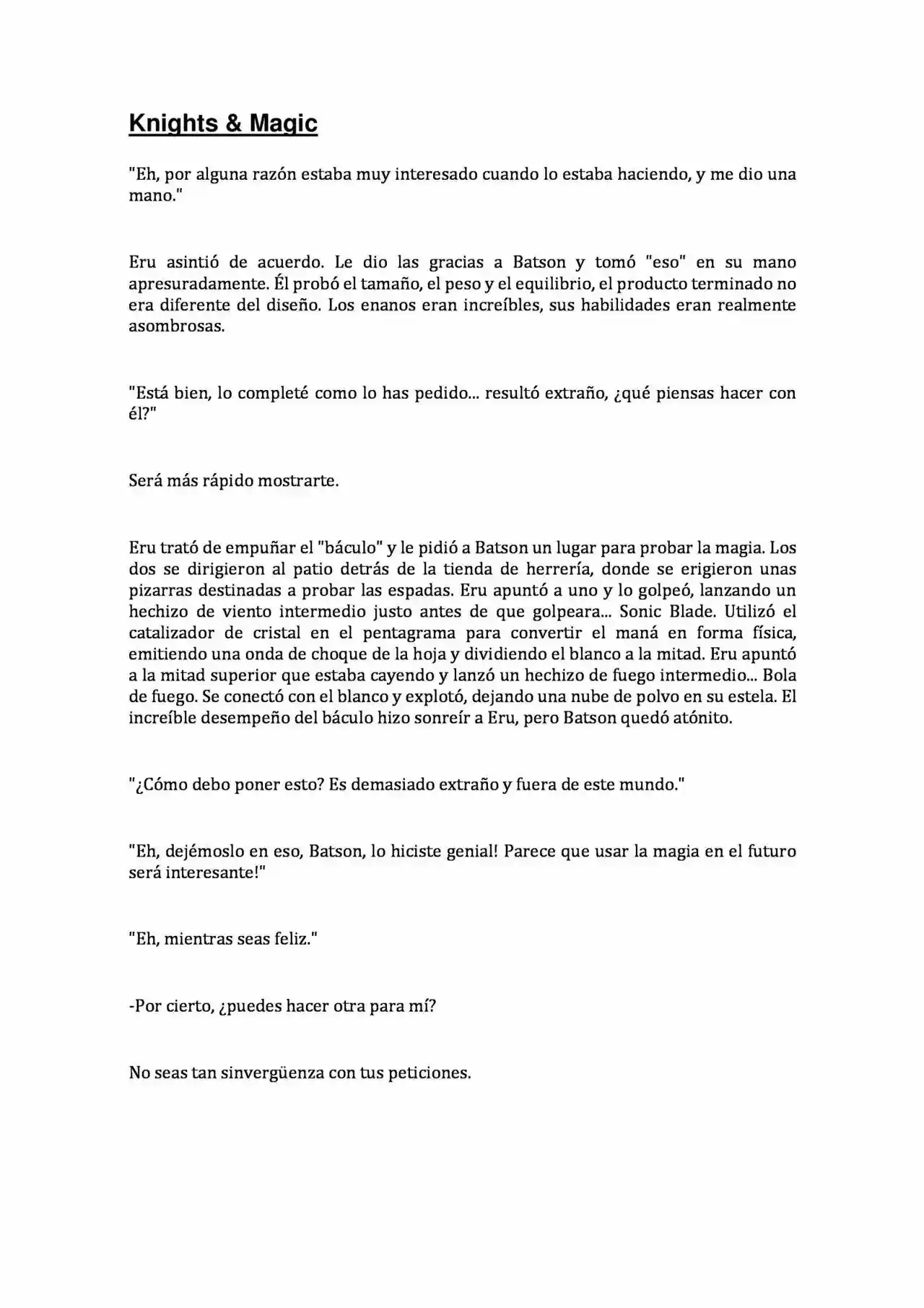 Knights & Magic (Novela) - Capítulo 2 - Página 28 - LectorTMOo