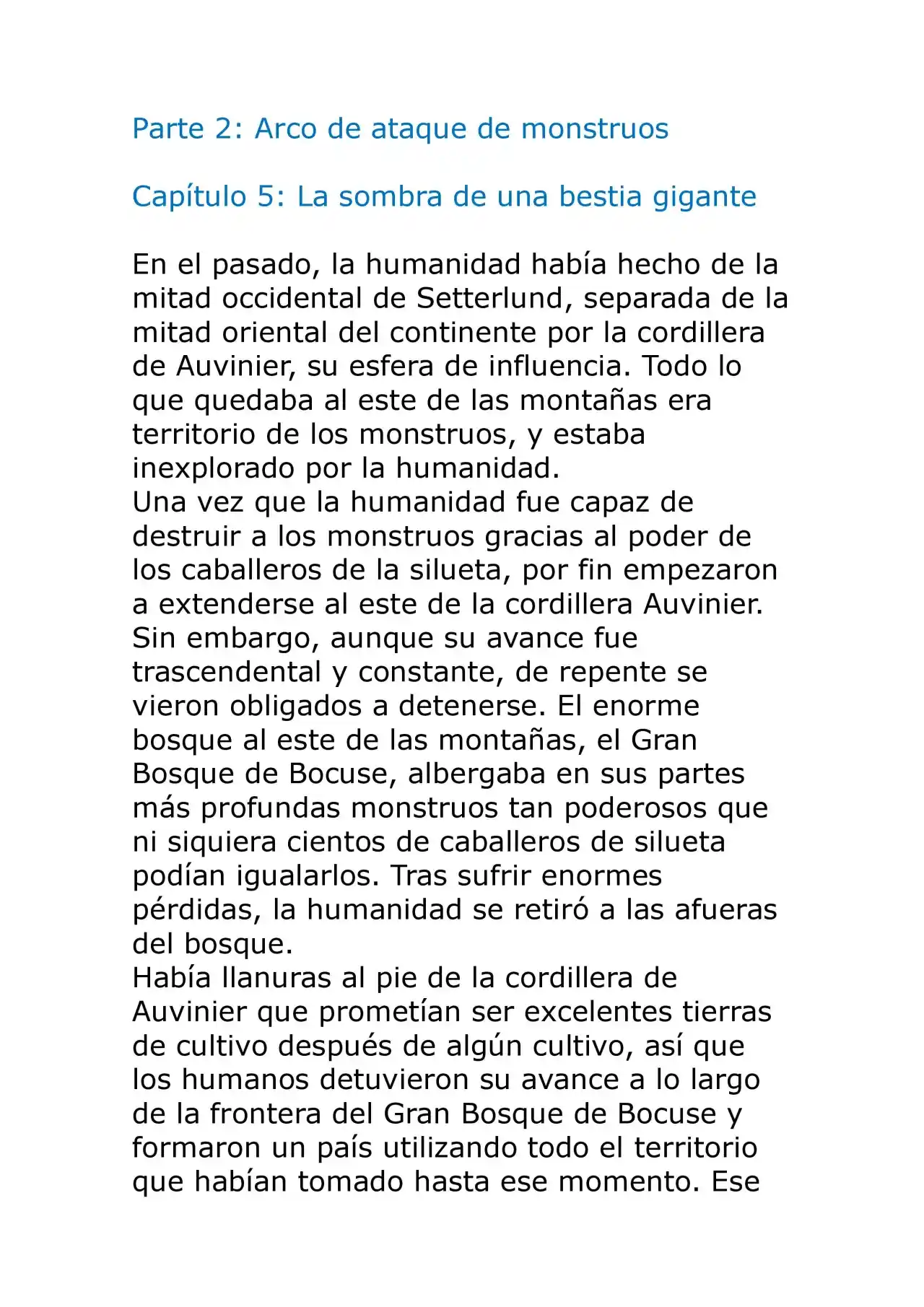 Knights & Magic (Novela) - Capítulo 5 - Página 1 - LectorTMOo