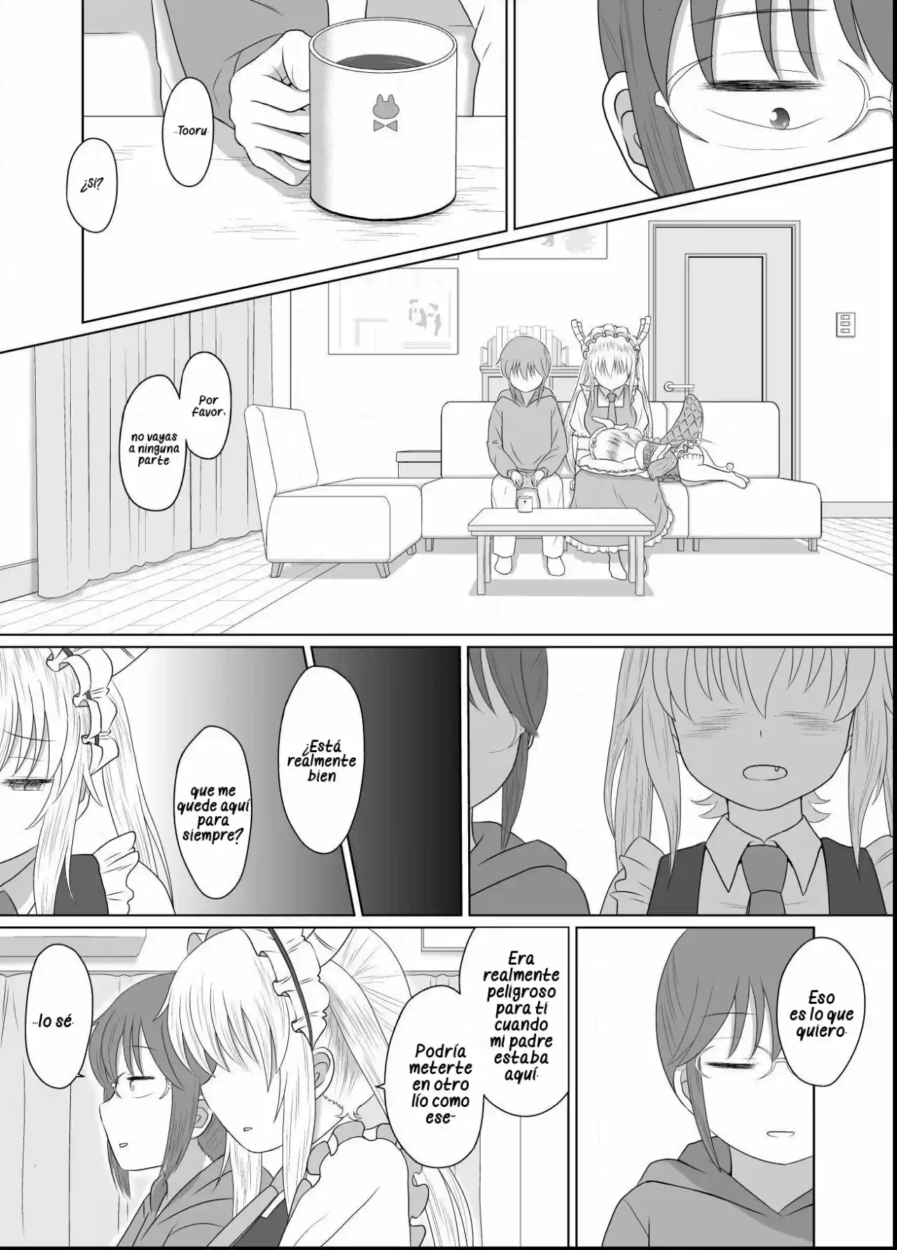 Kobayashi-san Chi No Maid Dragon: Kanna No Nichijou - Capítulo 1 - Página 5 - LectorTMOo