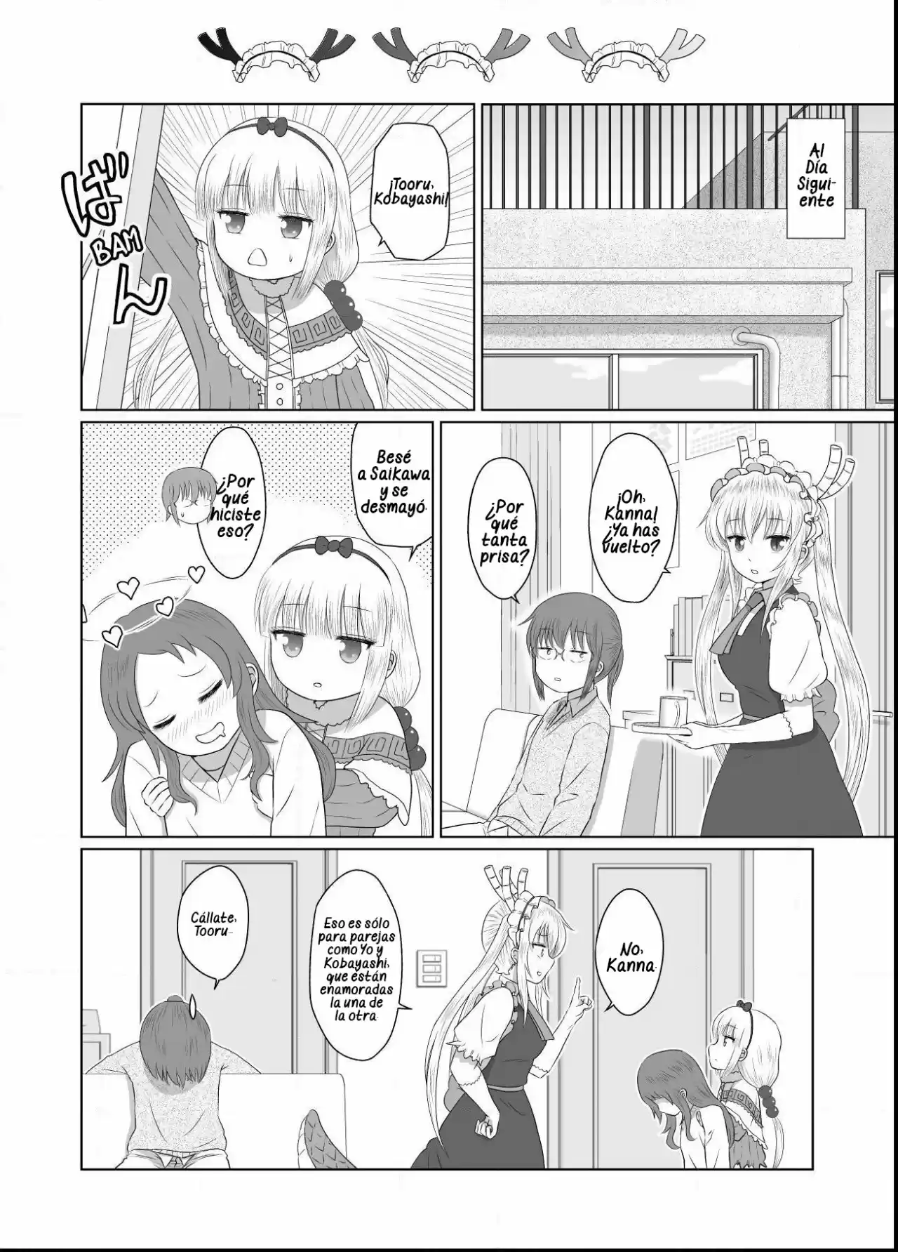 Kobayashi-san Chi No Maid Dragon: Kanna No Nichijou - Capítulo 1 - Página 9 - LectorTMOo