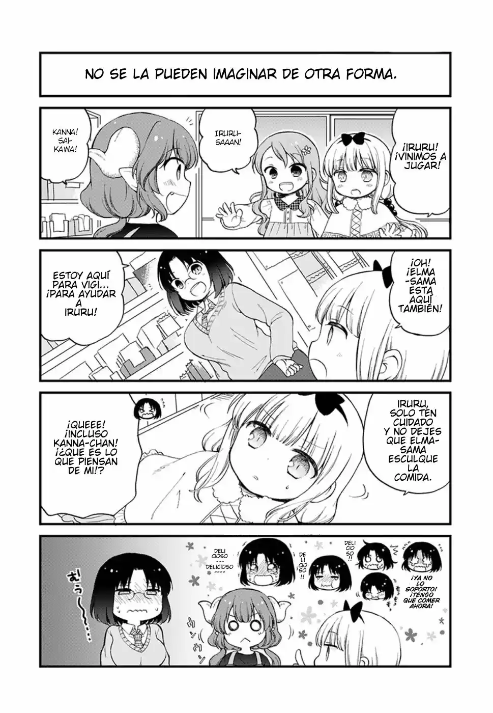 Kobayashi-san Chi No Maid Dragon: Kanna No Nichijou - Capítulo 12 - Página 6 - LectorTMOo