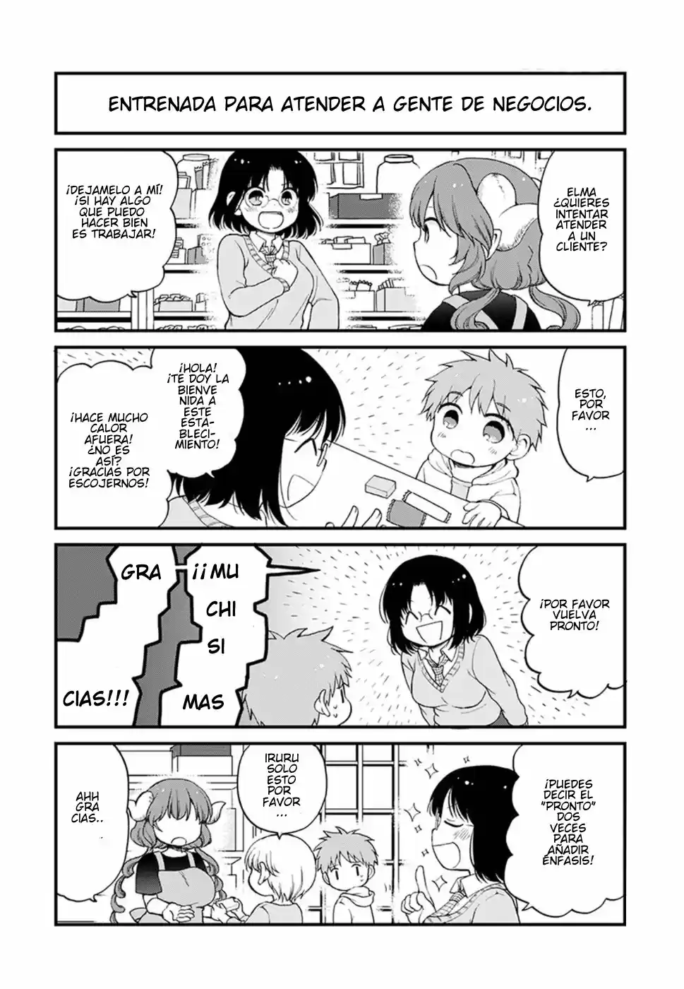 Kobayashi-san Chi No Maid Dragon: Kanna No Nichijou - Capítulo 12 - Página 8 - LectorTMOo