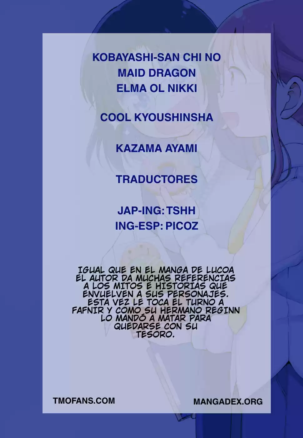 Kobayashi-san Chi No Maid Dragon: Kanna No Nichijou - Capítulo 13 - Página 15 - LectorTMOo