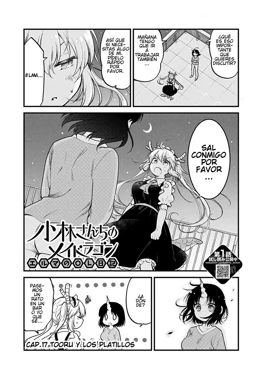 Kobayashi-san Chi No Maid Dragon: Kanna No Nichijou - Capítulo 17 - Página 1 - LectorTMOo