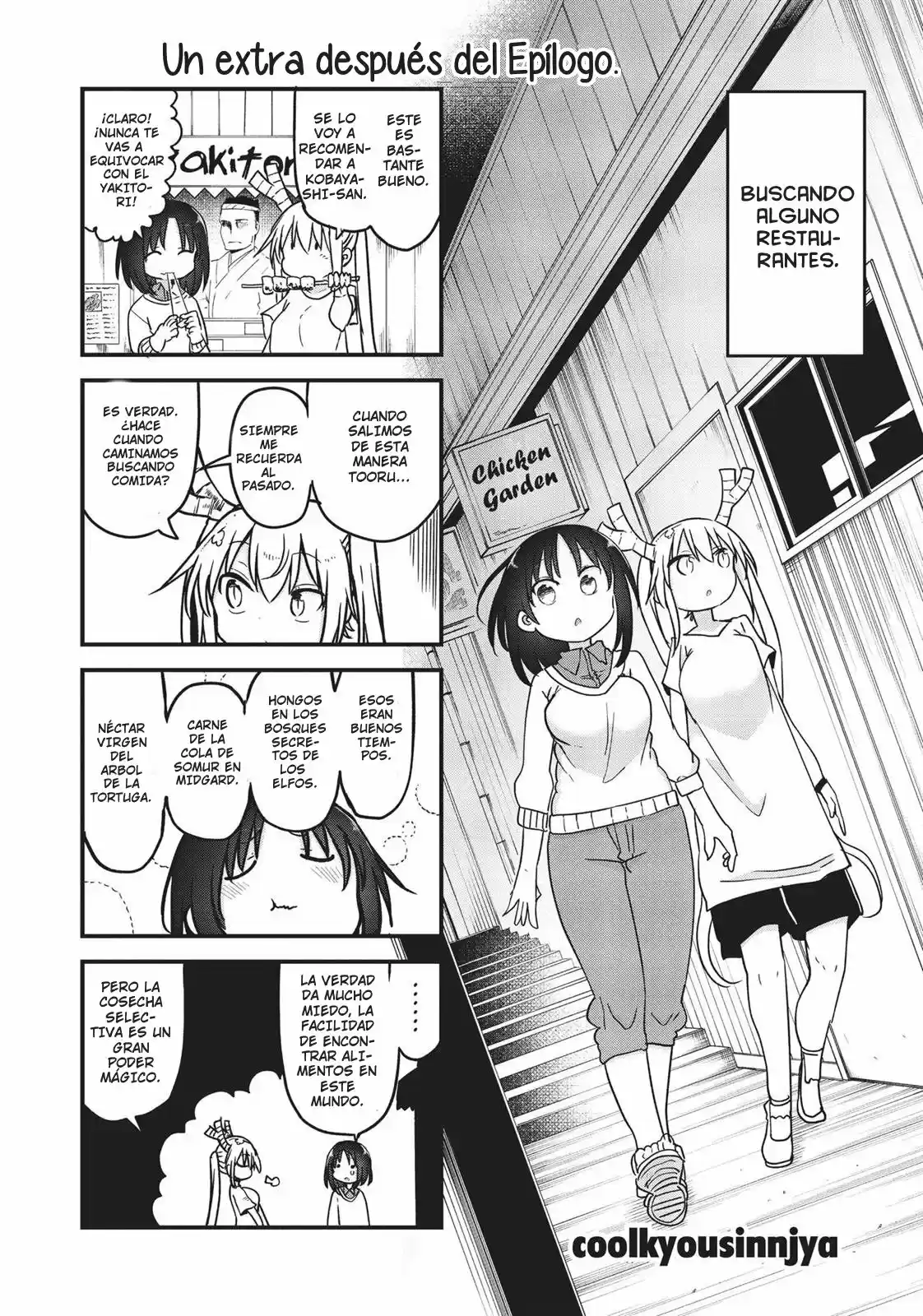 Kobayashi-san Chi No Maid Dragon: Kanna No Nichijou - Capítulo 18.50 - Página 3 - LectorTMOo