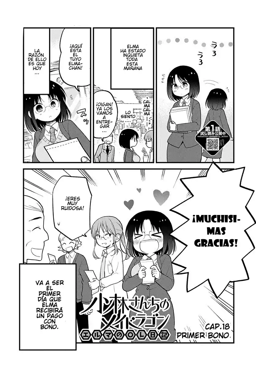 Kobayashi-san Chi No Maid Dragon: Kanna No Nichijou - Capítulo 18 - Página 1 - LectorTMOo
