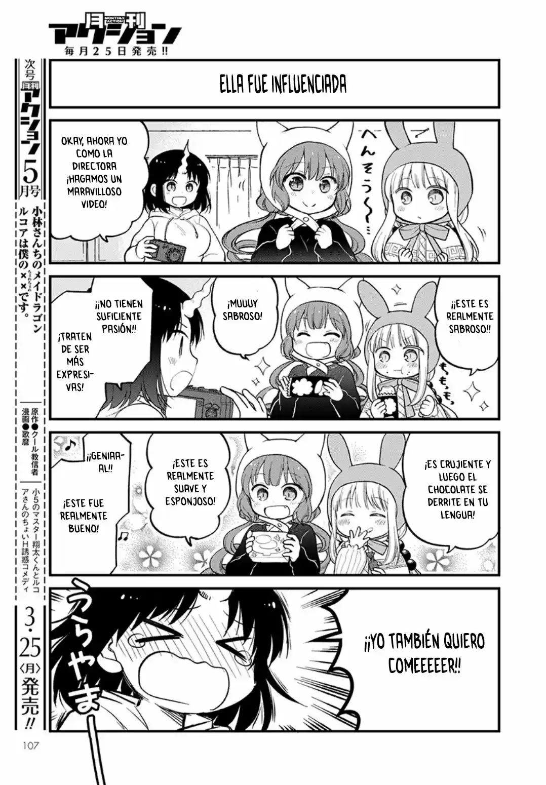 Kobayashi-san Chi No Maid Dragon: Kanna No Nichijou - Capítulo 19 - Página 11 - LectorTMOo