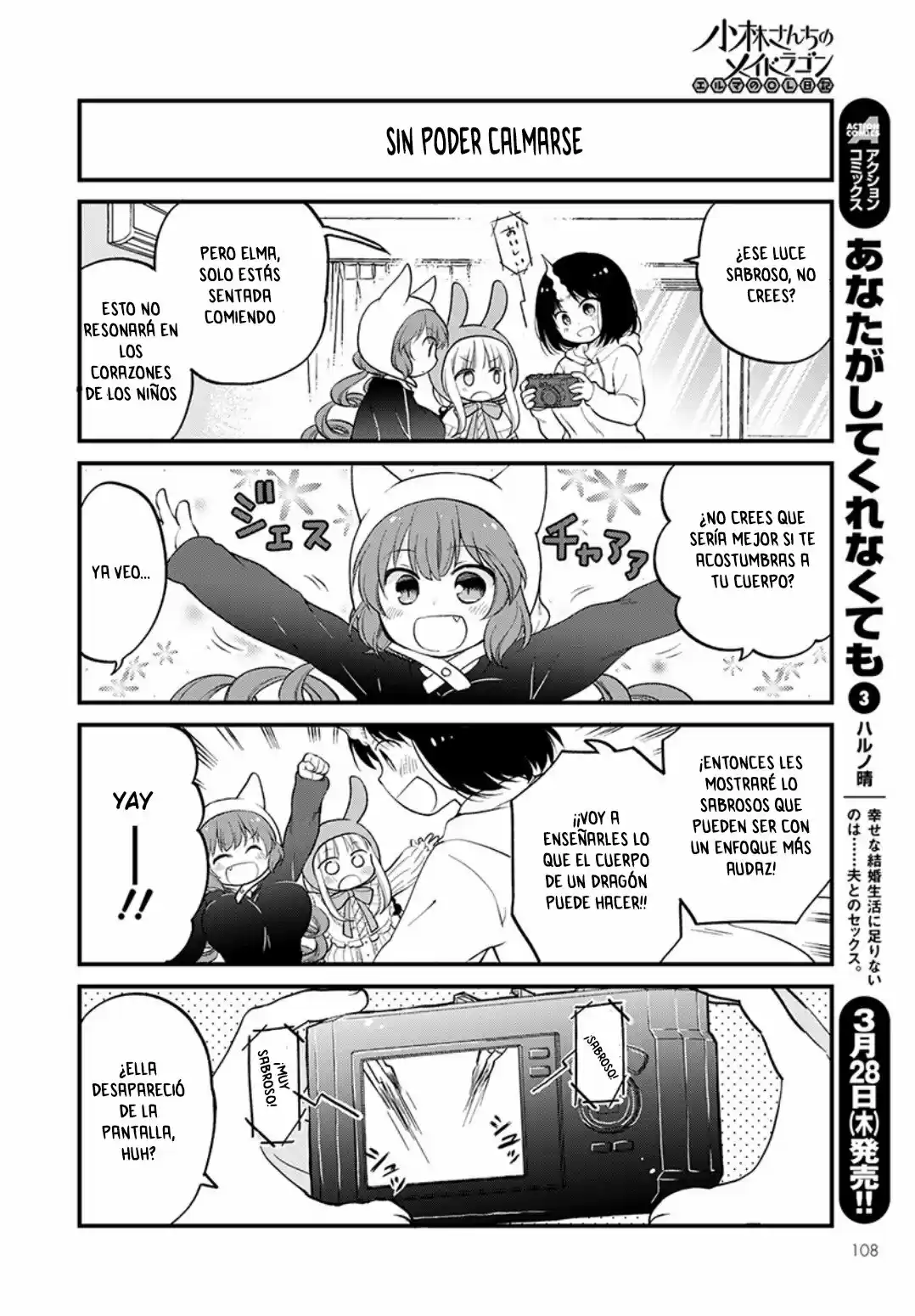 Kobayashi-san Chi No Maid Dragon: Kanna No Nichijou - Capítulo 19 - Página 12 - LectorTMOo
