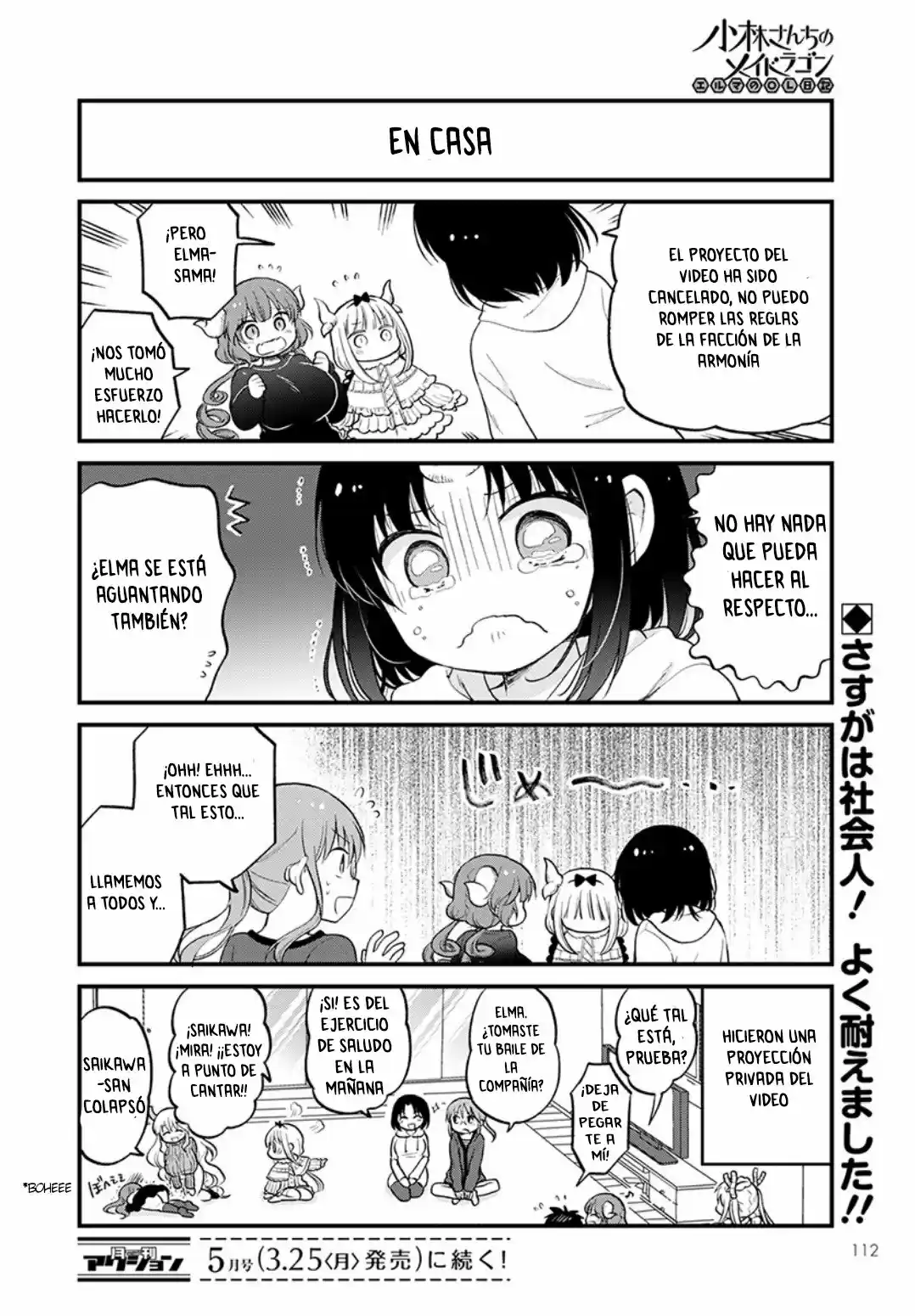 Kobayashi-san Chi No Maid Dragon: Kanna No Nichijou - Capítulo 19 - Página 16 - LectorTMOo