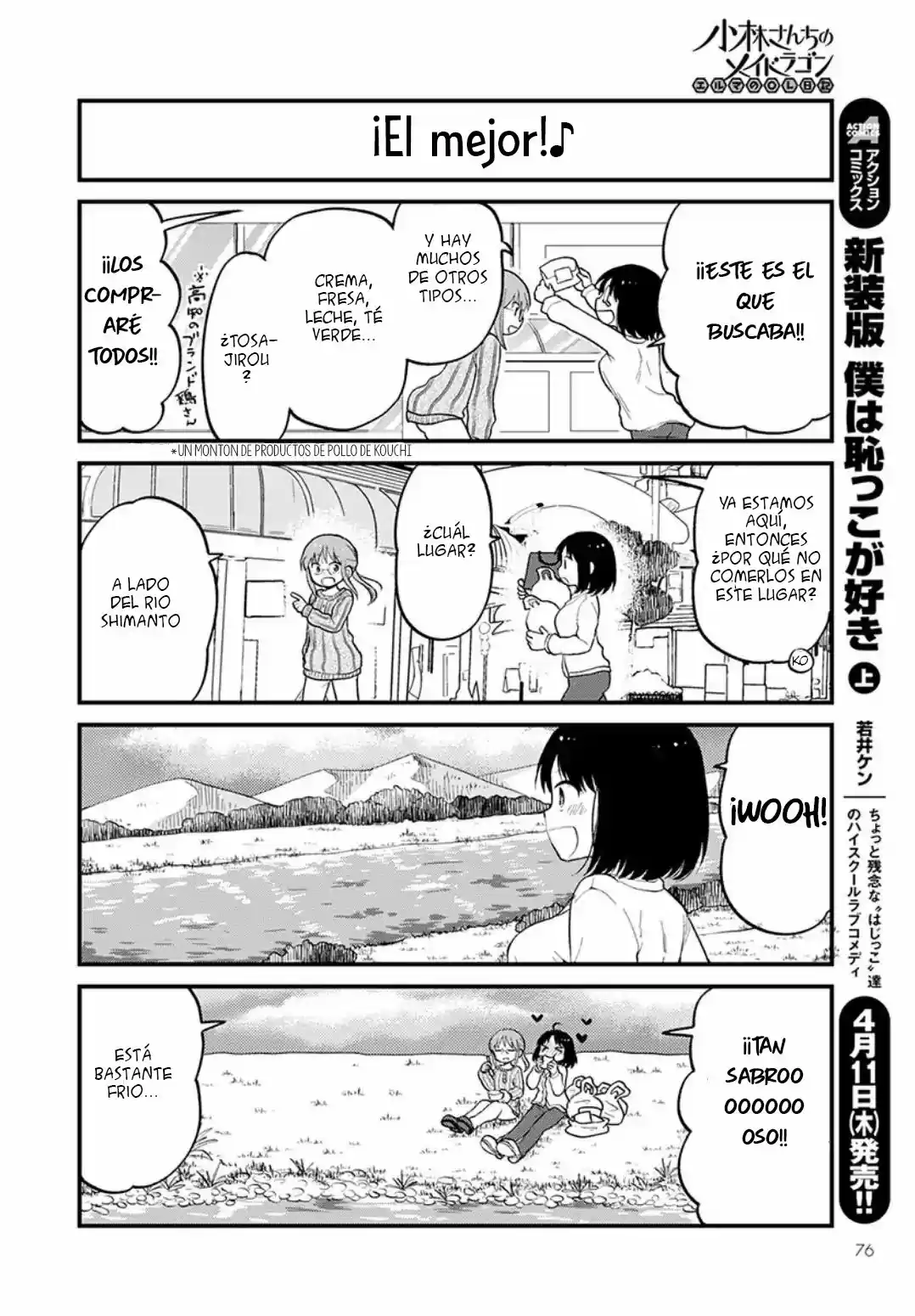 Kobayashi-san Chi No Maid Dragon: Kanna No Nichijou - Capítulo 20 - Página 8 - LectorTMOo
