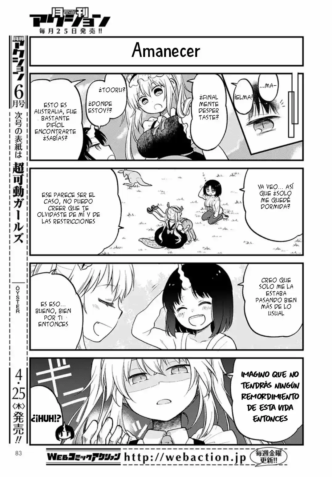 Kobayashi-san Chi No Maid Dragon: Kanna No Nichijou - Capítulo 20 - Página 15 - LectorTMOo